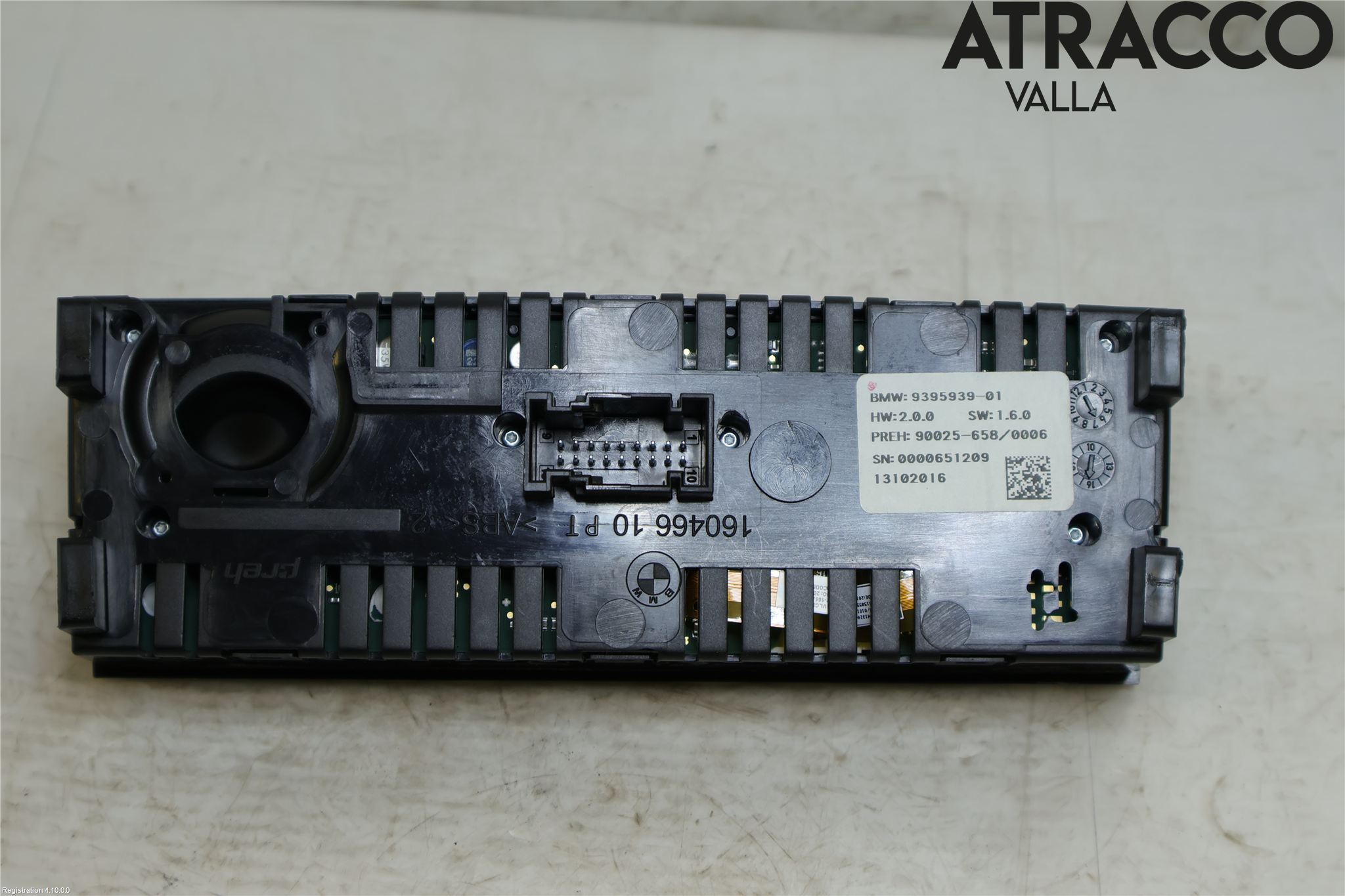 BMW 5 F10/F11/F18 09-17 Ac Styrenhet Ac Manöveren