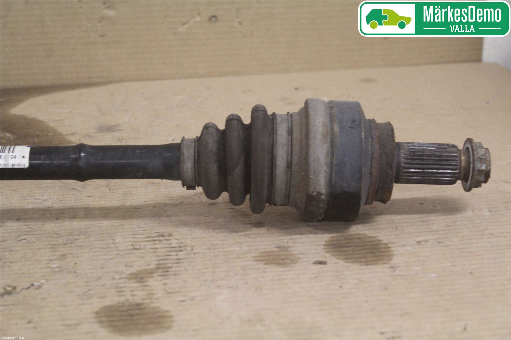 BMW 3 F30/F31/F80 12-19 Drivaxel Bak Höger