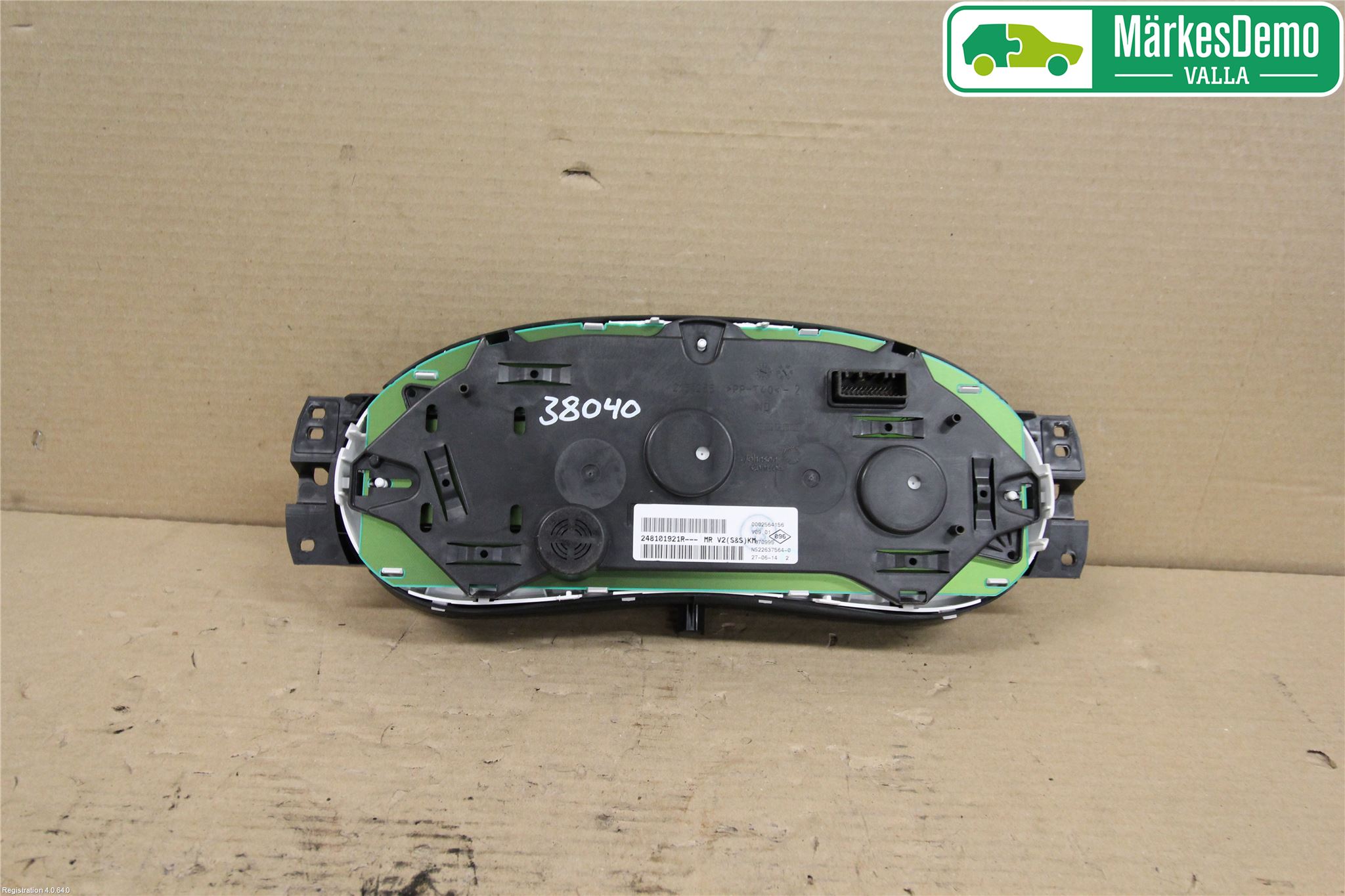 Dacia DUSTER 10-17 Instrument Komb