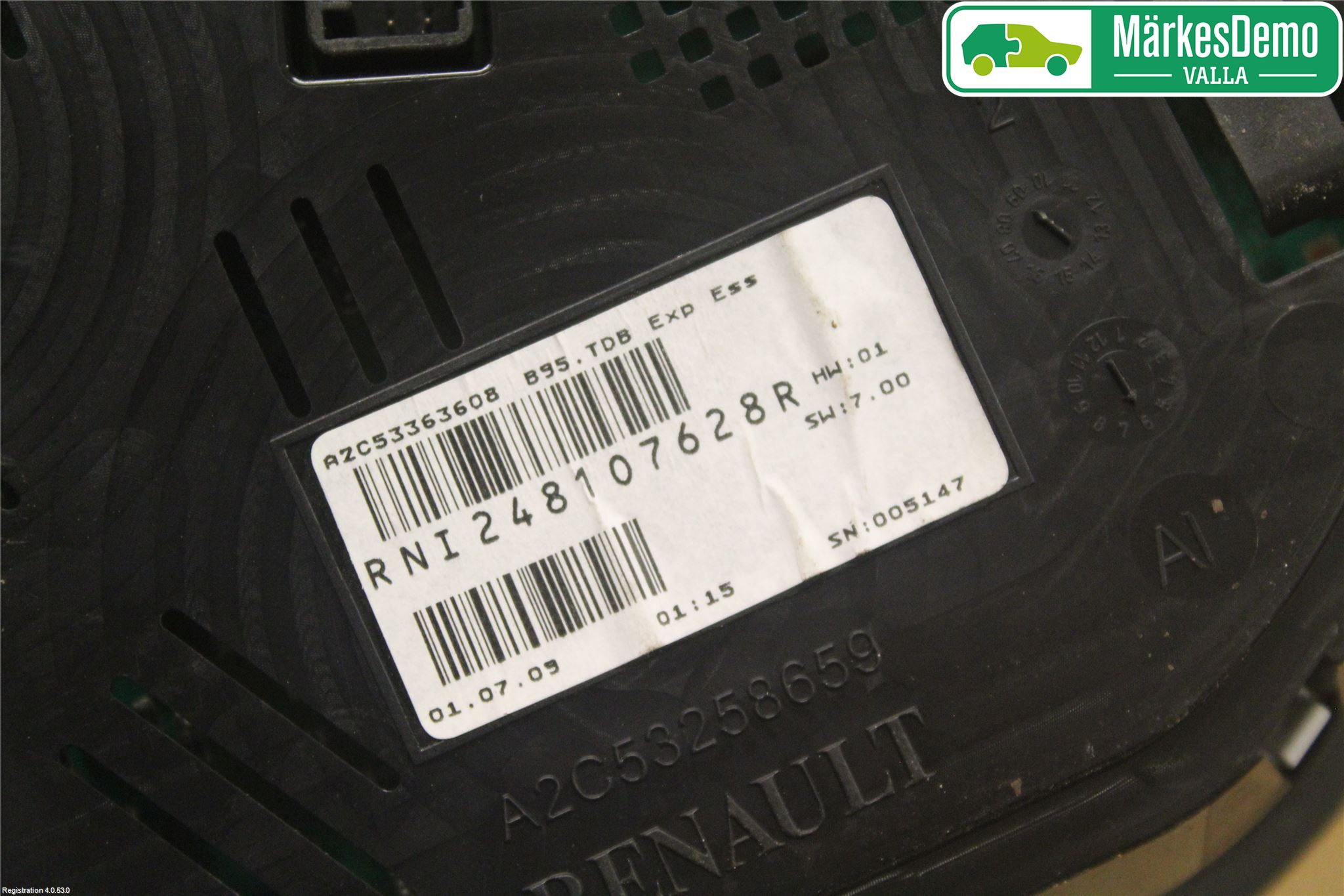 Renault MEGANE III 09-15 Instrument Komb