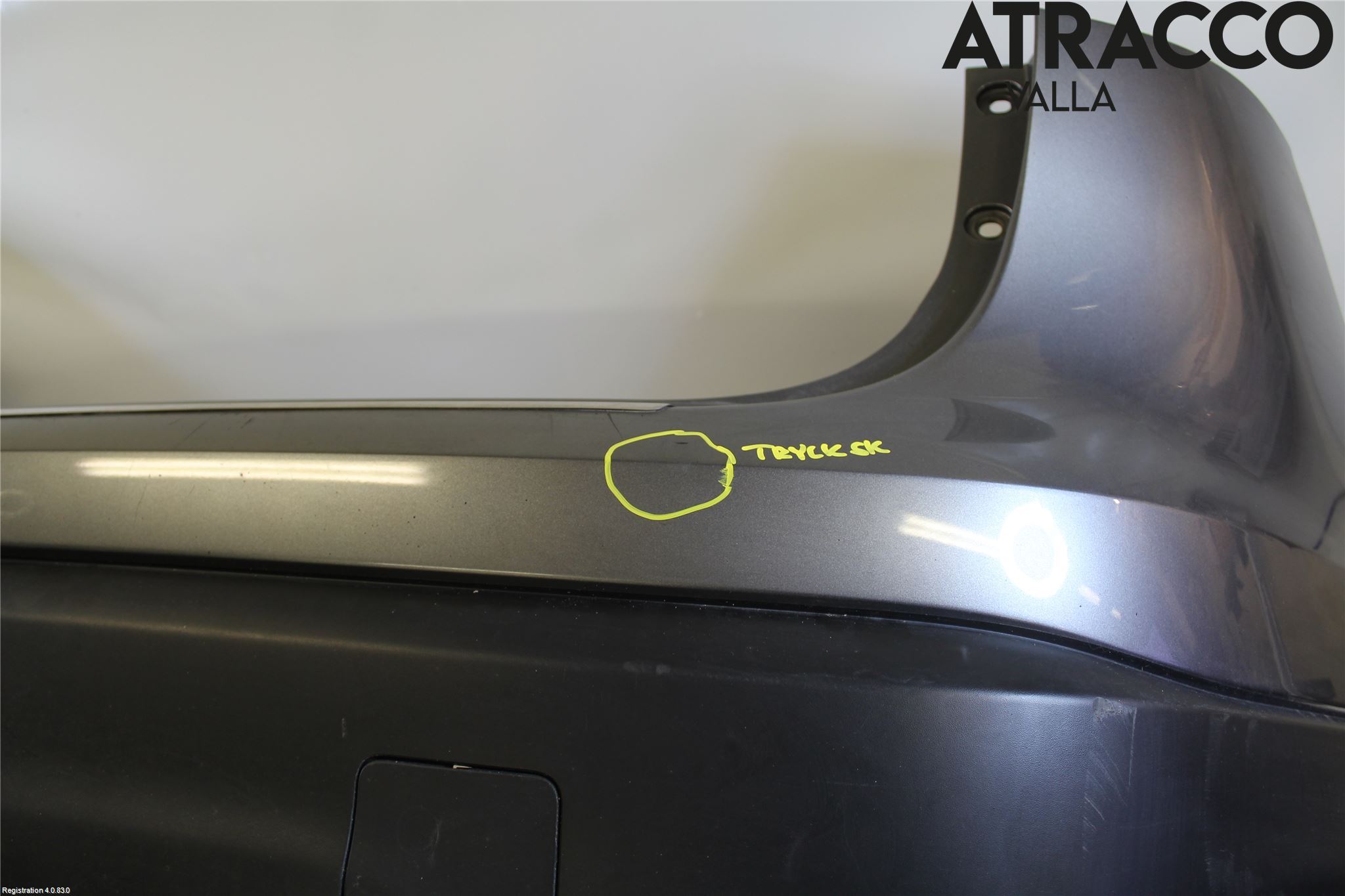 Nissan QASHQAI 14-17 Stötfångarbeklädnad Bak