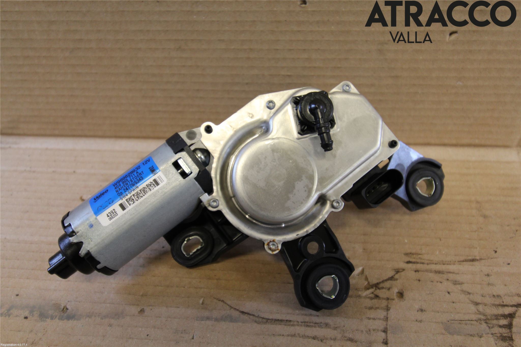 Audi A6/S6 4G 11-18 Torkarmotor Baklucka