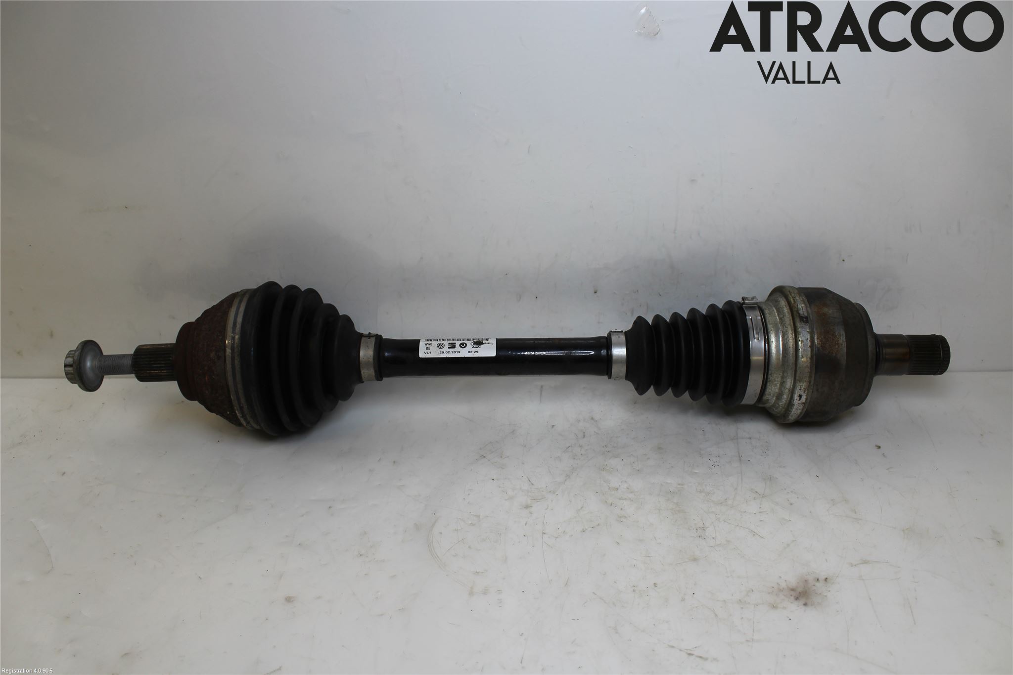 Volkswagen VW TIGUAN 16-24 Drivaxel Fram Vänster