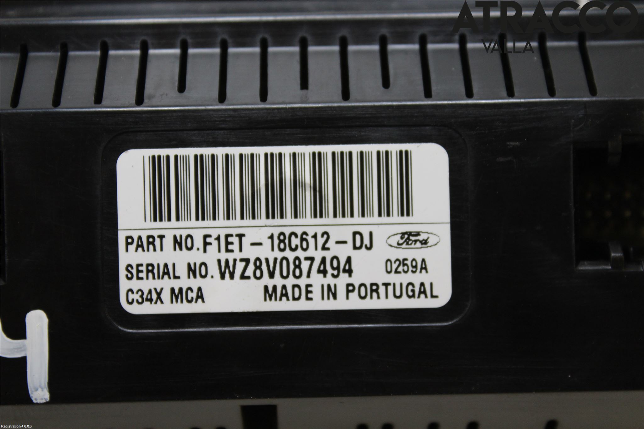 Ford FOCUS 15-18 Ac Styrenhet Ac Manöveren