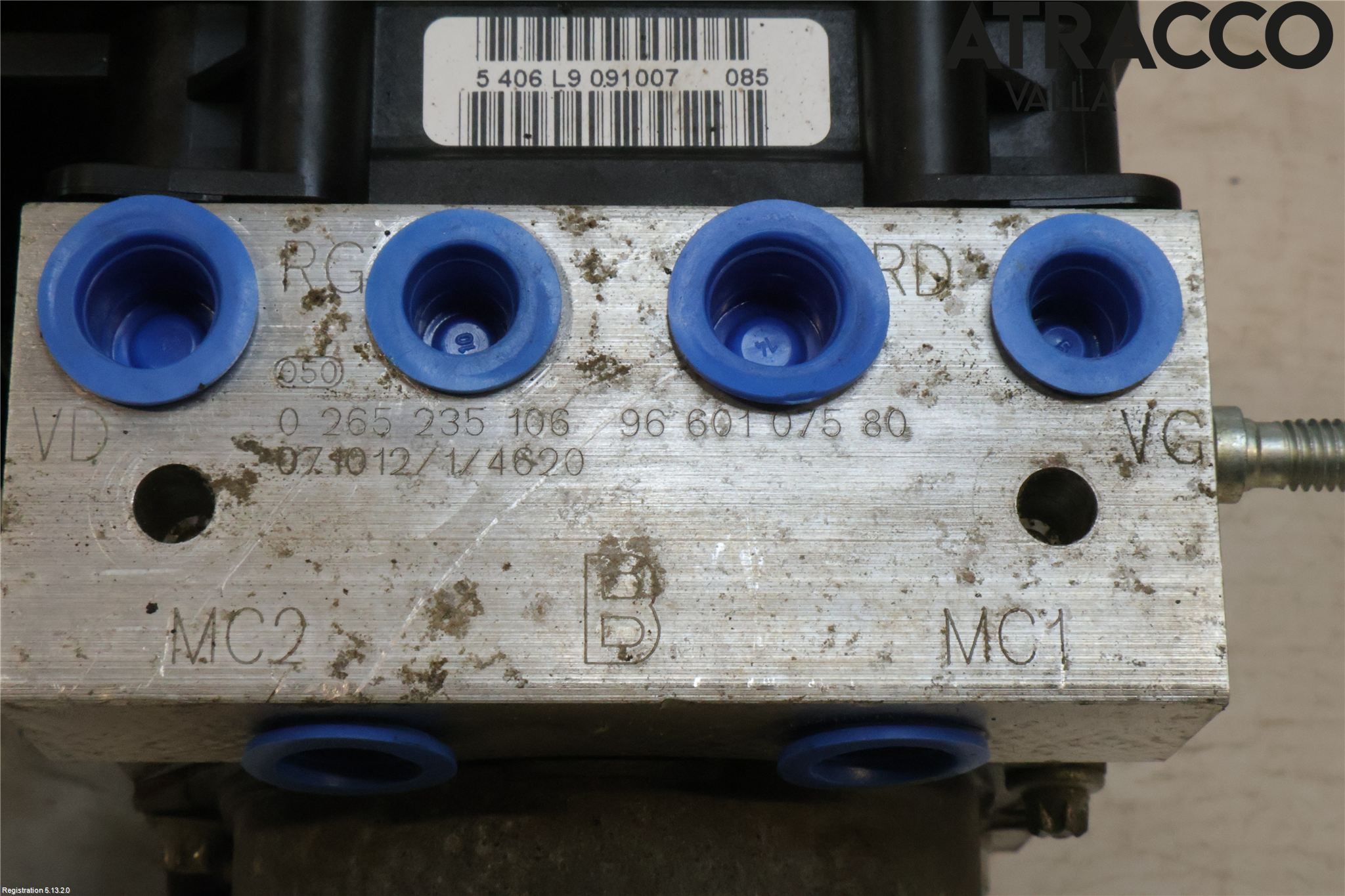 Peugeot 308 08-13 Abs Hydraulaggregat