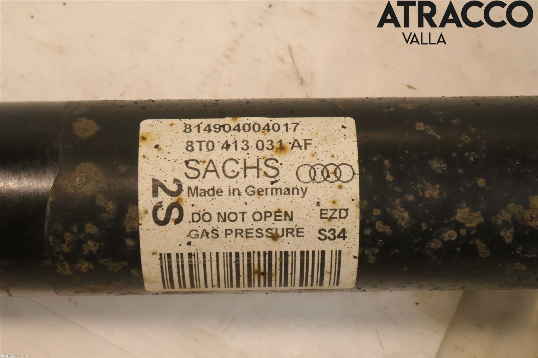Audi A5 07-16 Fjäderben Fram Vänster