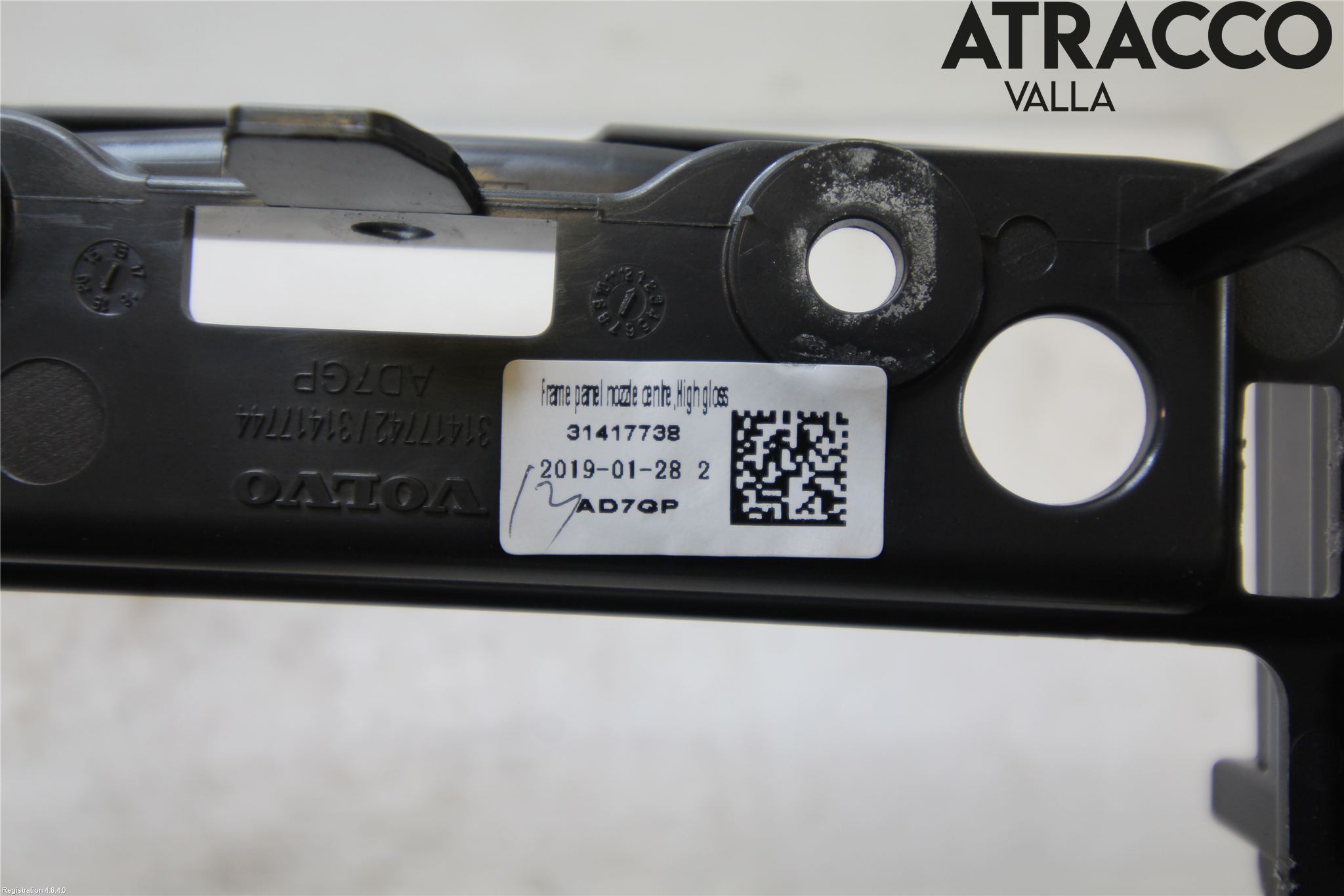 Volvo XC60 18- Defrosterkanal-Munstycke