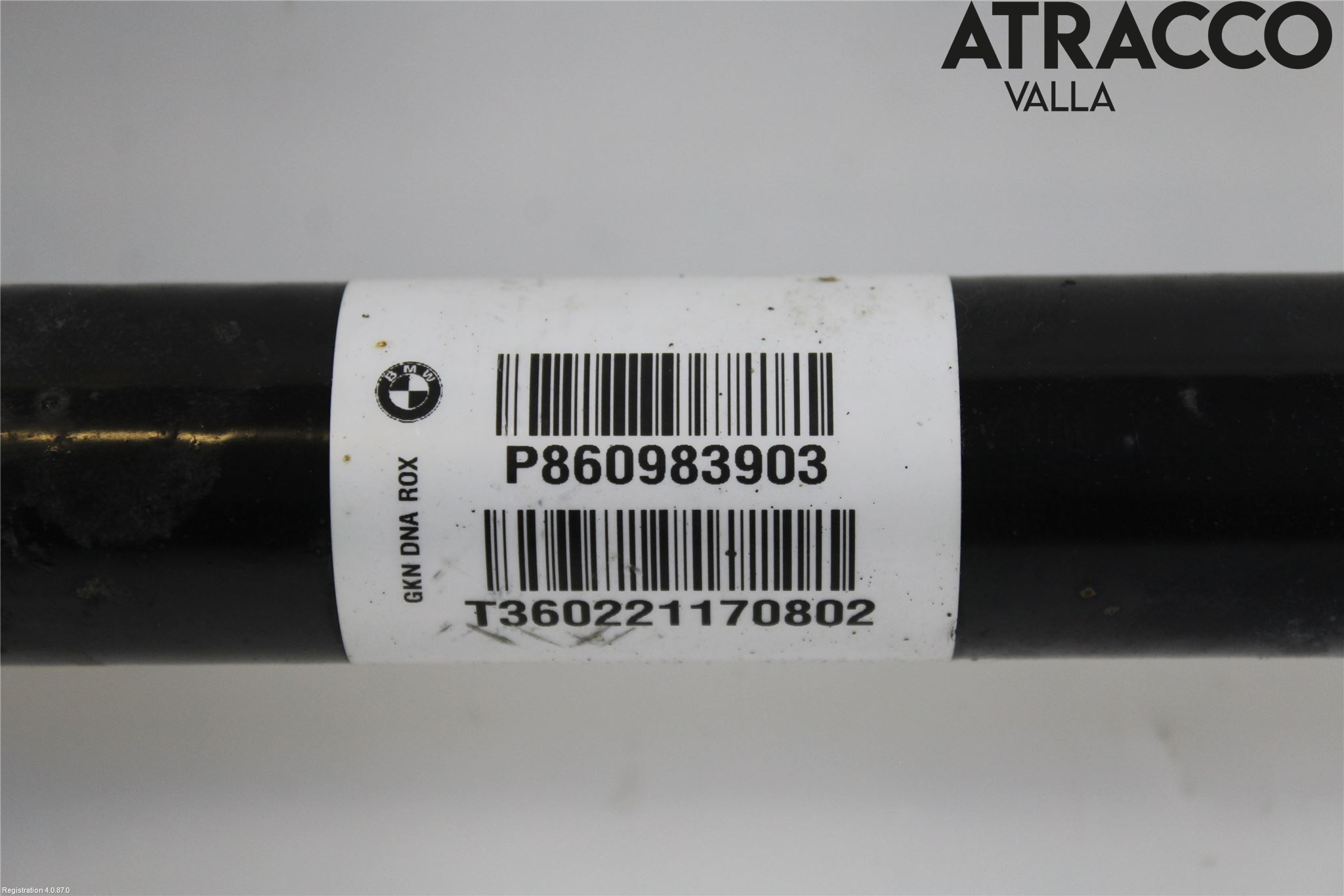 BMW X5 F15 13-18 Drivaxel Bak Vänster