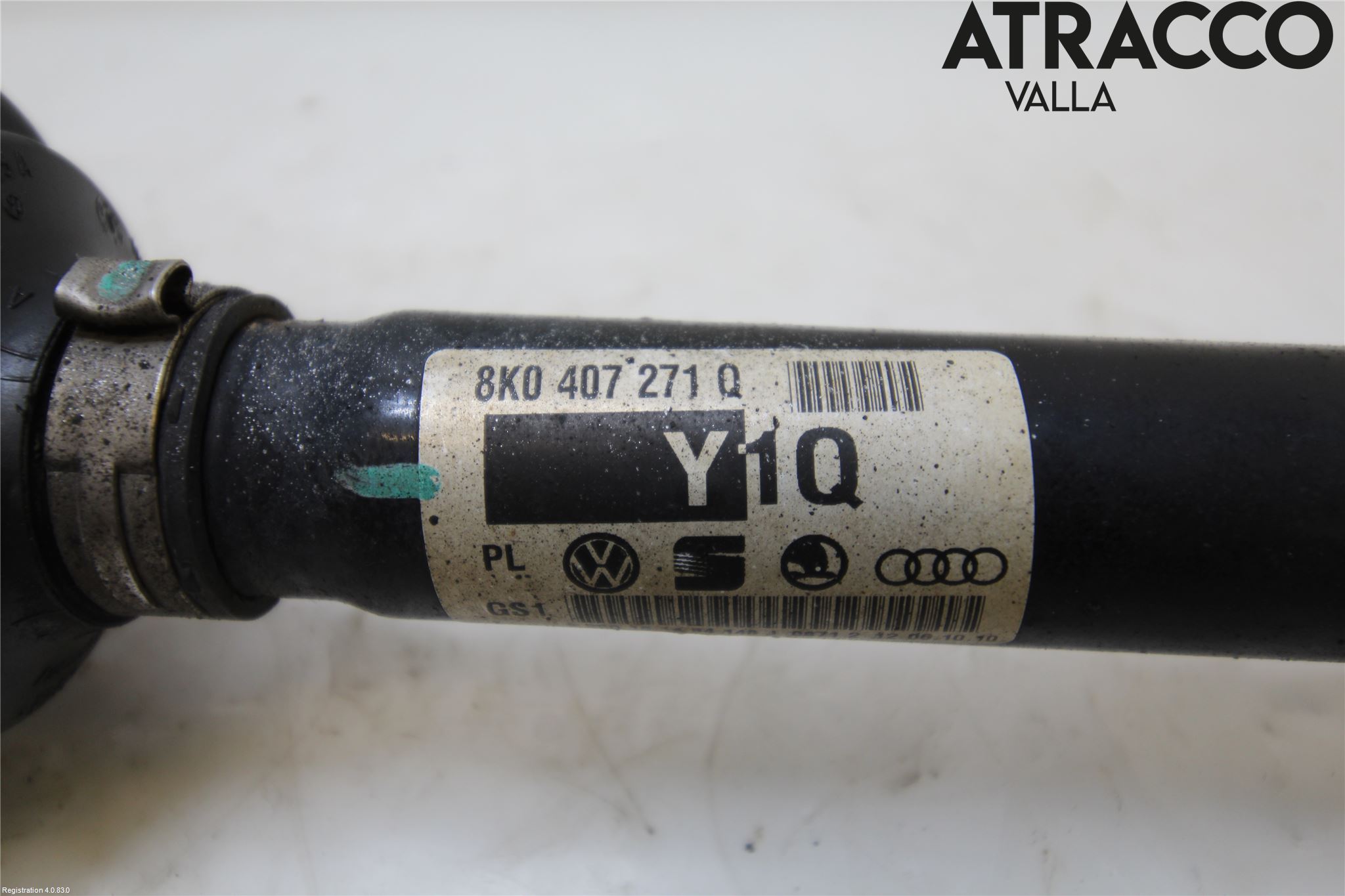 Audi A4/S4 08-11 Drivaxel Fram Vänster