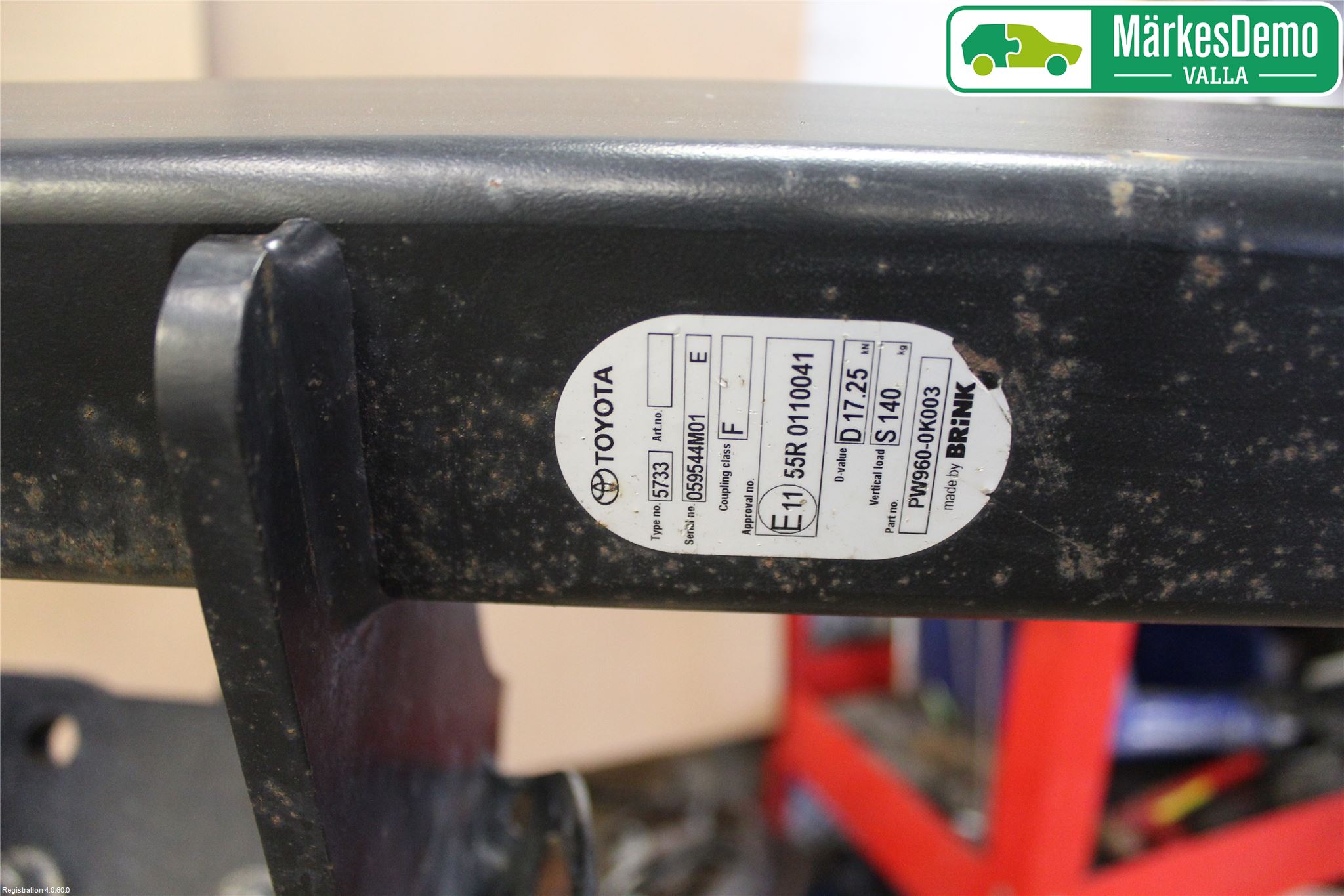 Toyota HILUX 16- Dragkrok