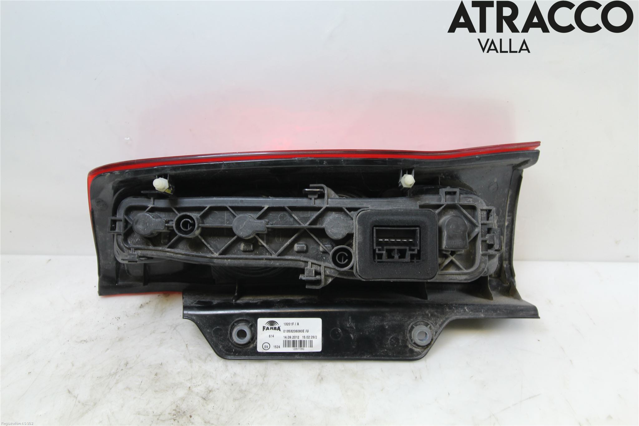 Citroen NEMO Bakljus Vänster