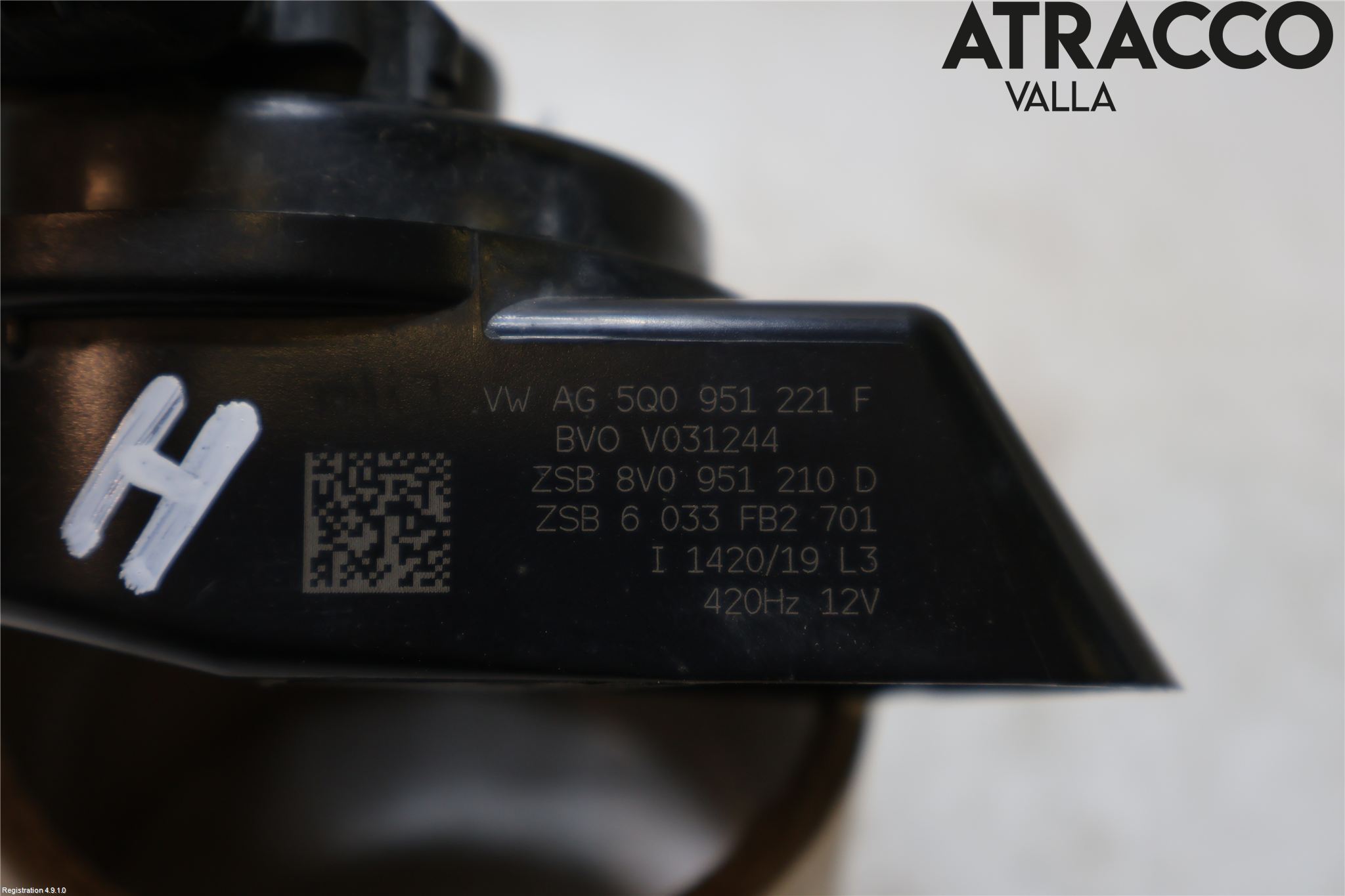 Audi A3/S3 8V 13-20 Signalhorn