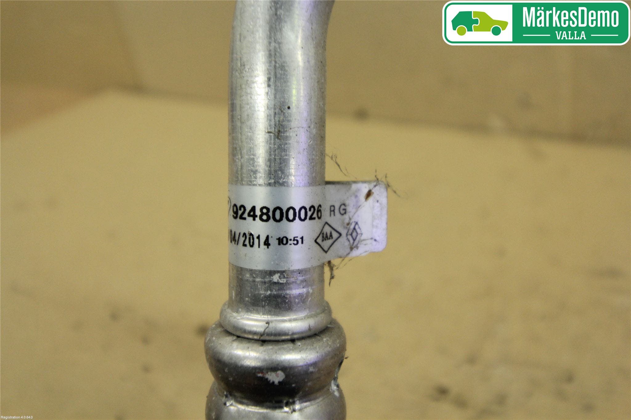 Renault MEGANE III 09-15 Ac Slang-Rör