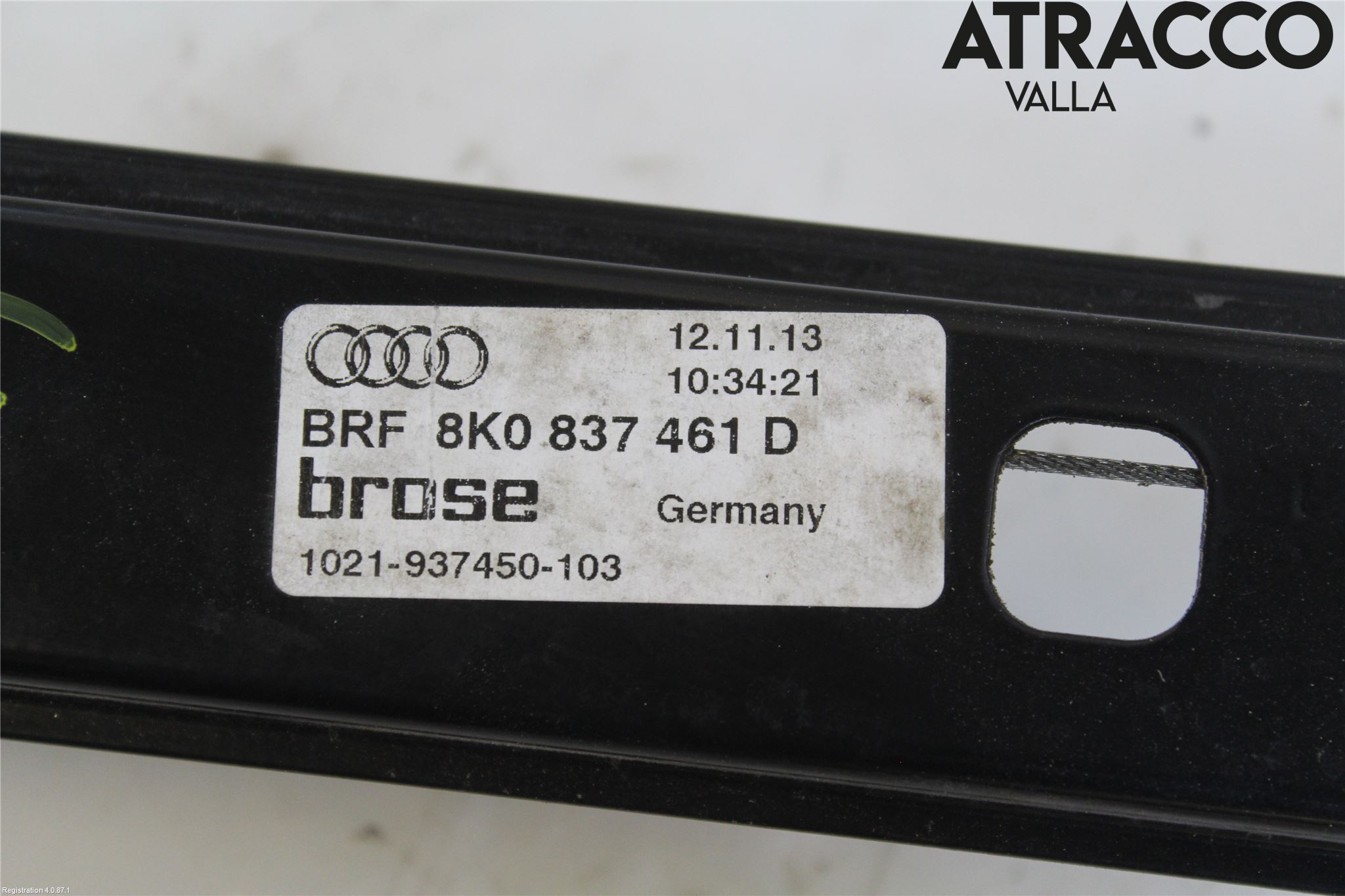 Audi A4 12-15 Fönsterhiss El Kompl