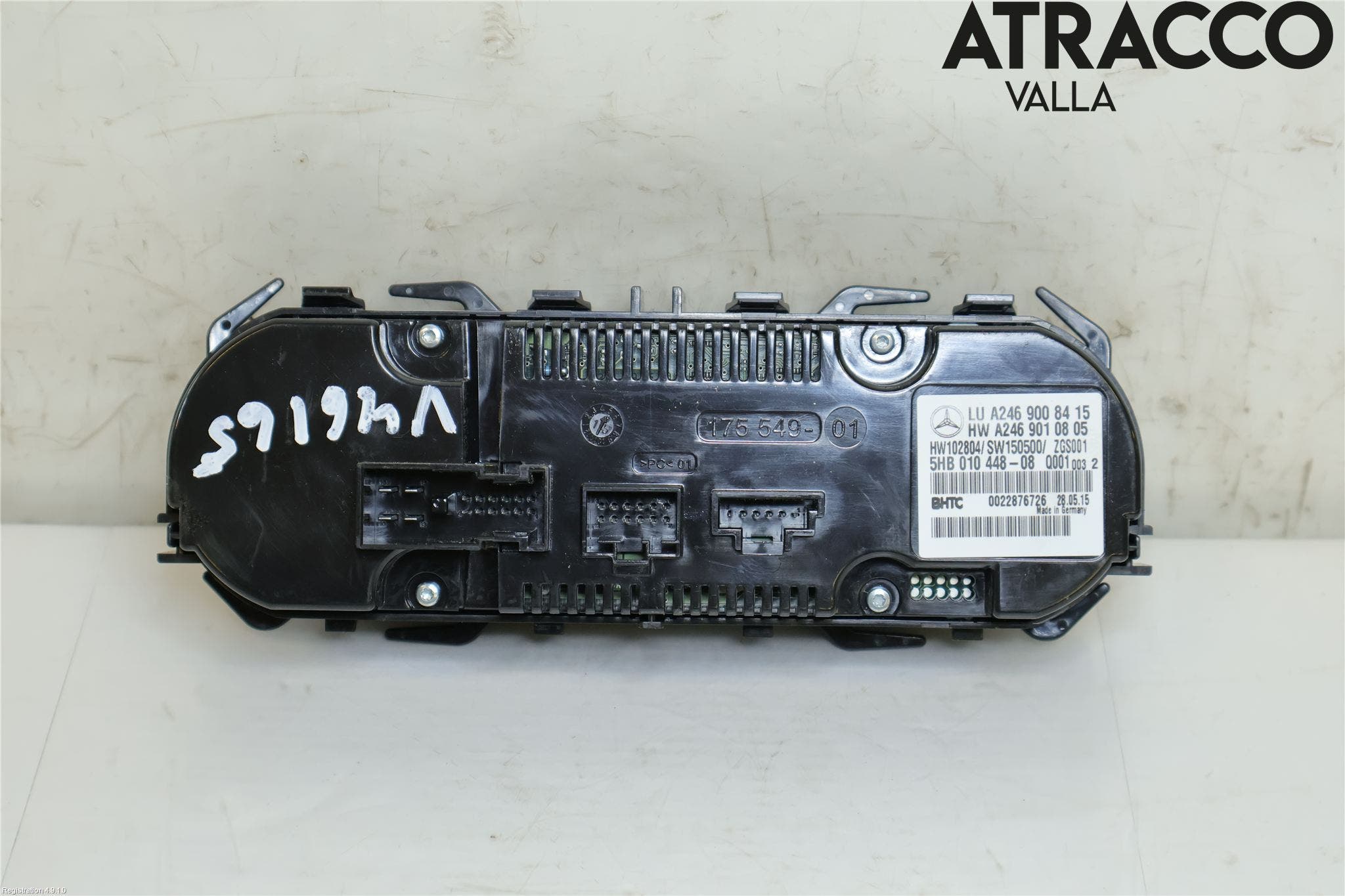 Mercedes-Benz MB B-KLASS (W246/W242) 12-19 Ac Styrenhet Ac Manöveren