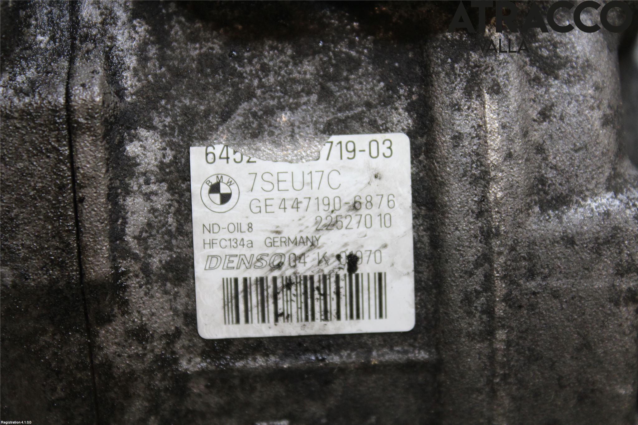 BMW 3 E90/91 SED/TOU 05-12 Ac Kompressor