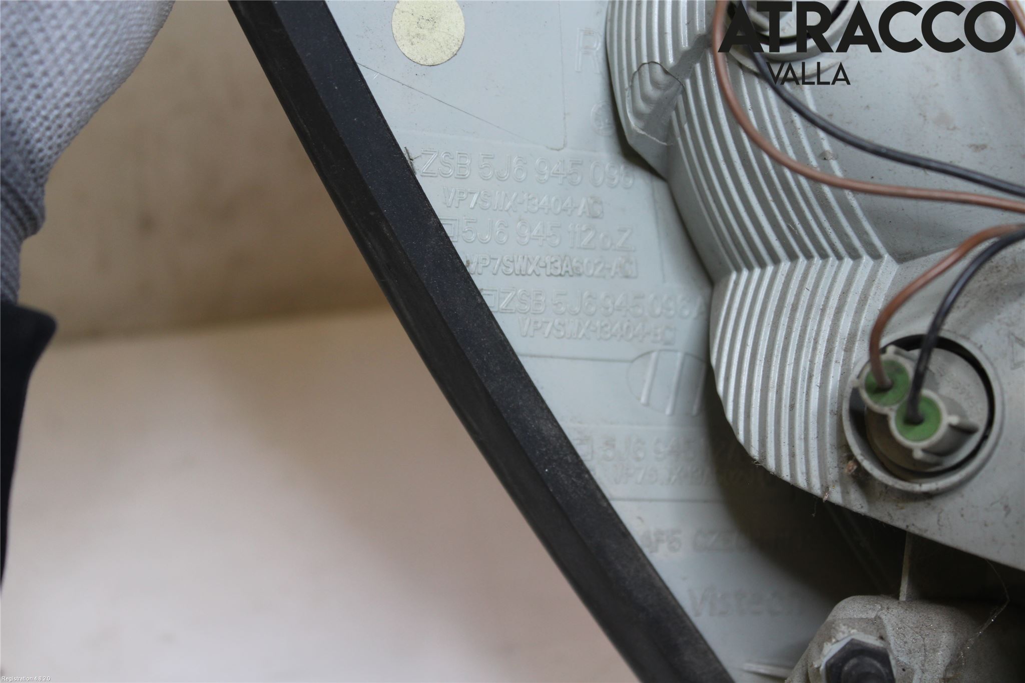 Skoda FABIA 07-14 Bakljus Höger