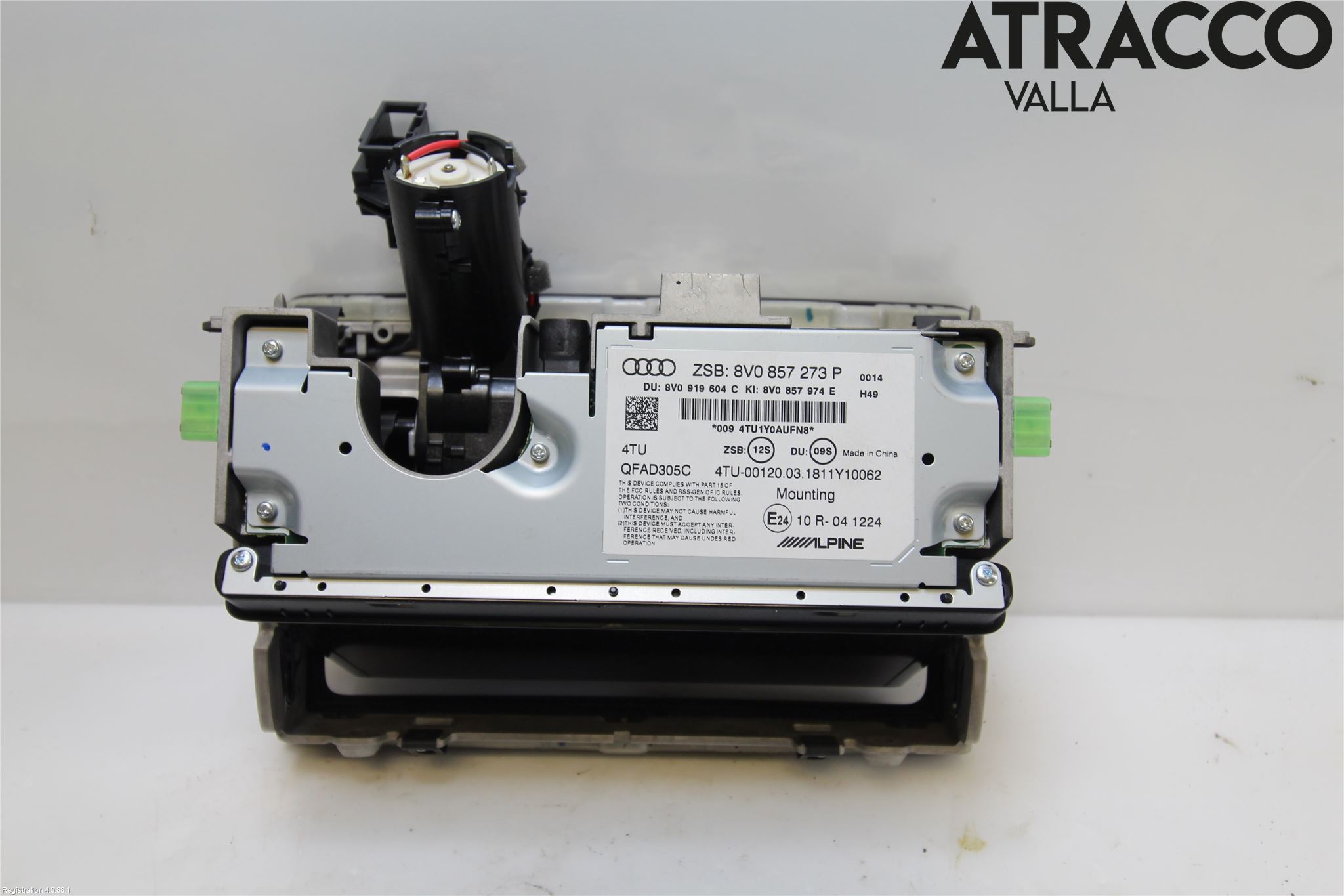 Audi A3/S3 8V 13-20 Bildskärm