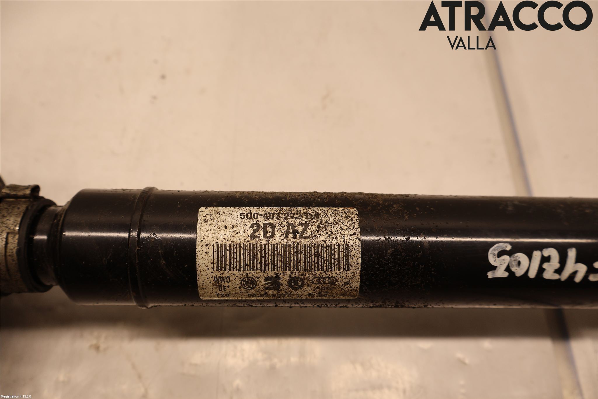 Audi Q2/SQ2 17- Drivaxel Fram Höger