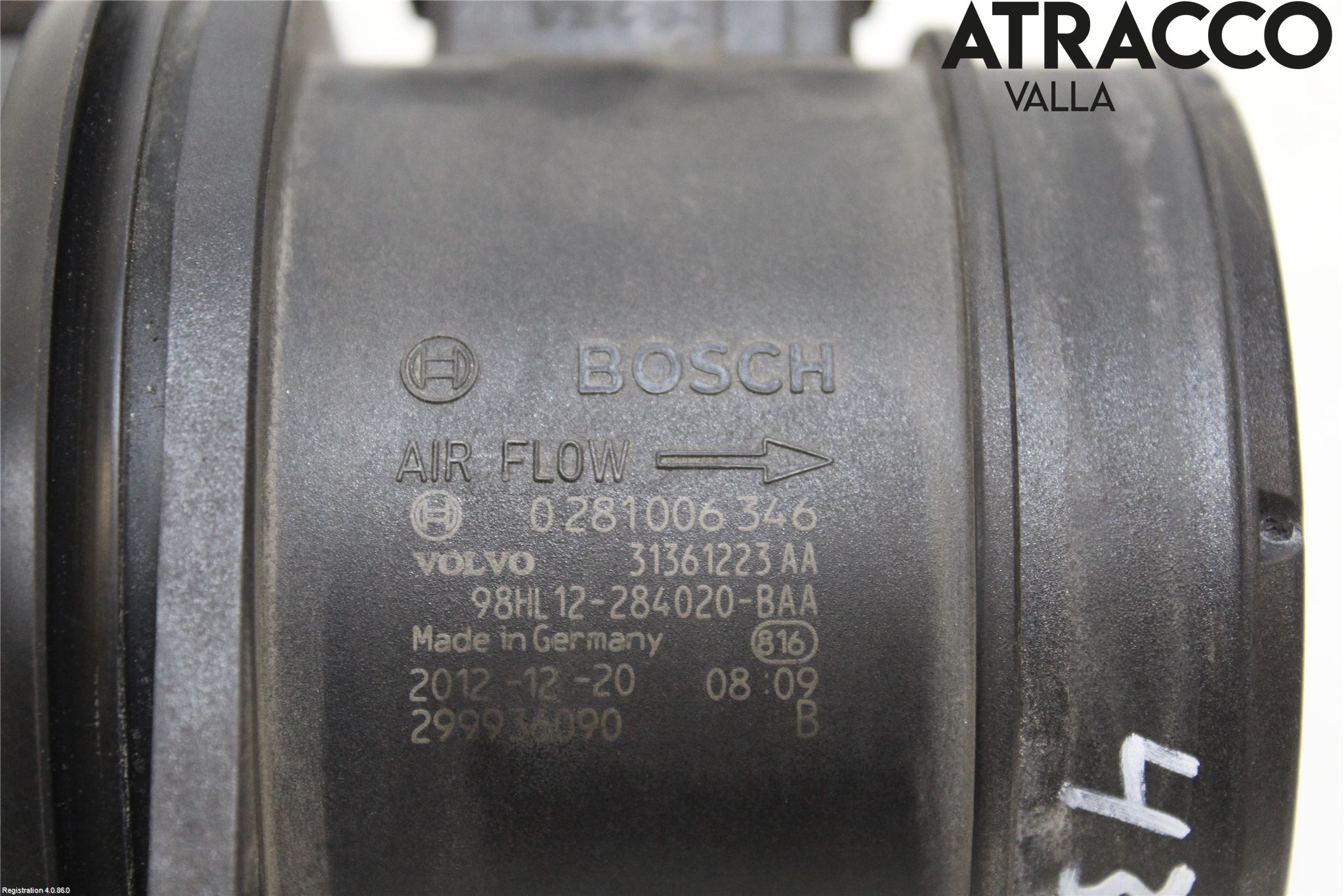 Volvo S60 11-13 Injluftmassamätare