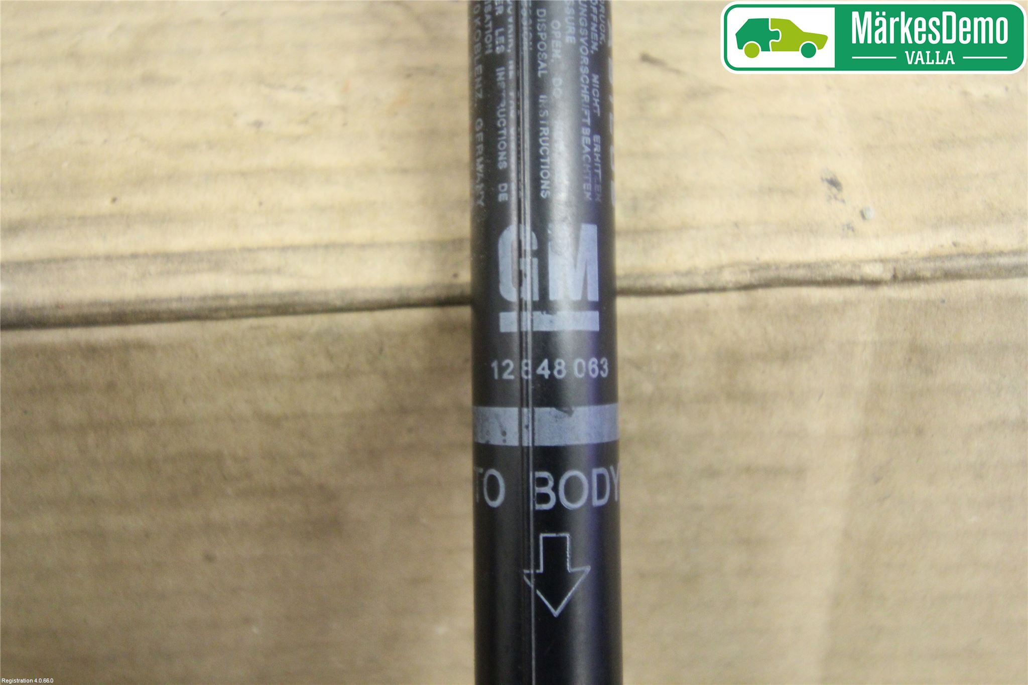 Saab 9-5 10-12 Gasfjäder Motorhuv