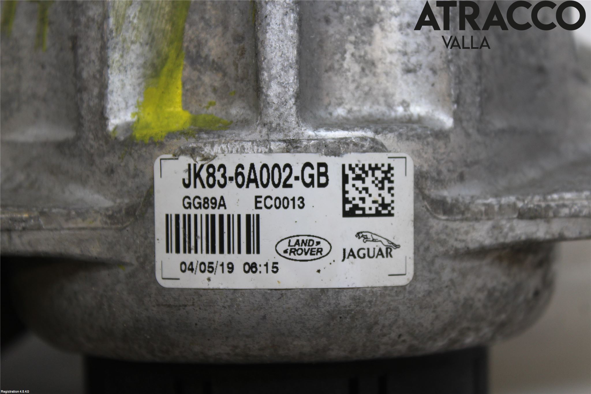 Jaguar F-PACE Motorkudde