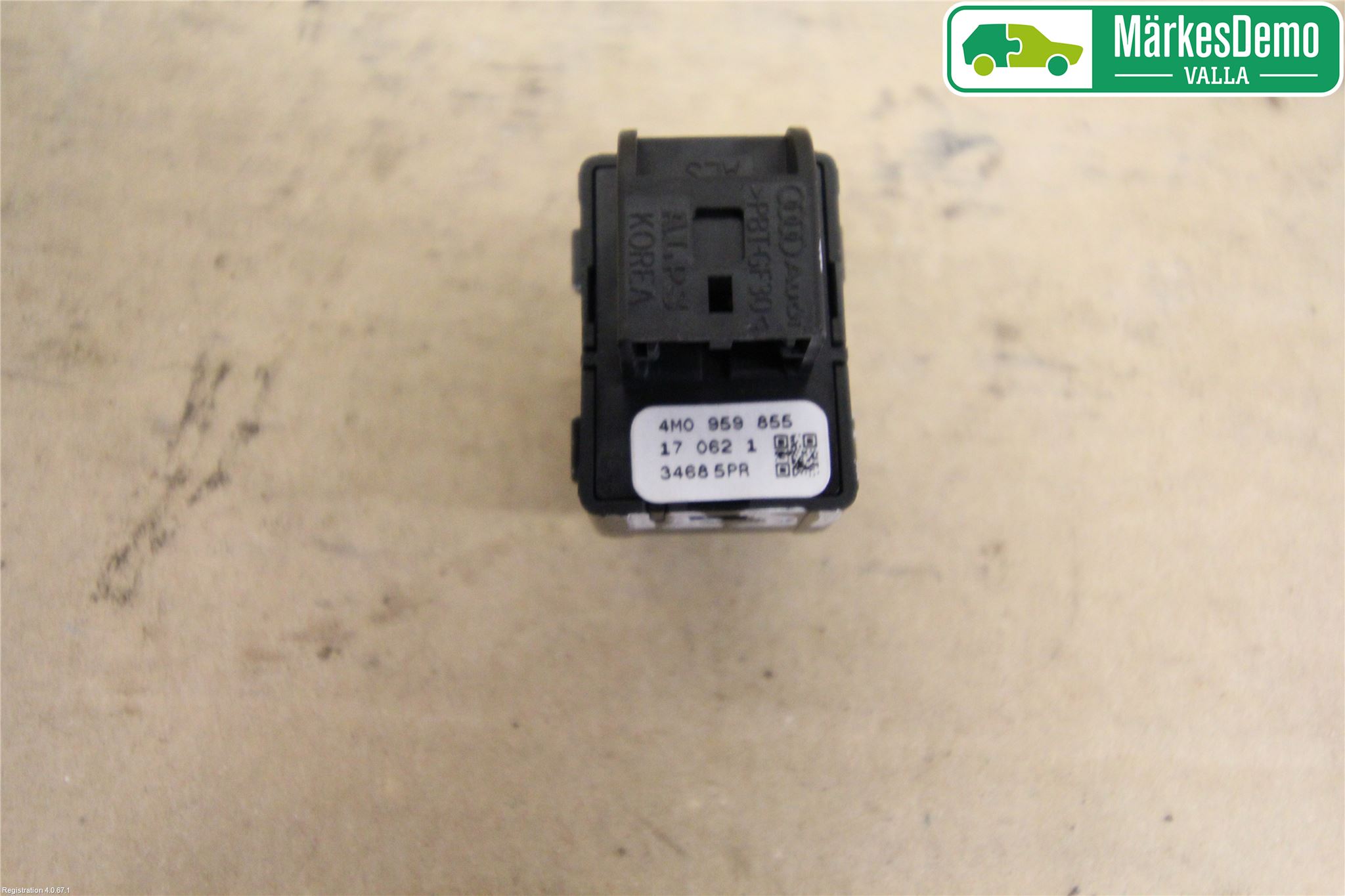 Audi A5 17- Strömställare Elhiss