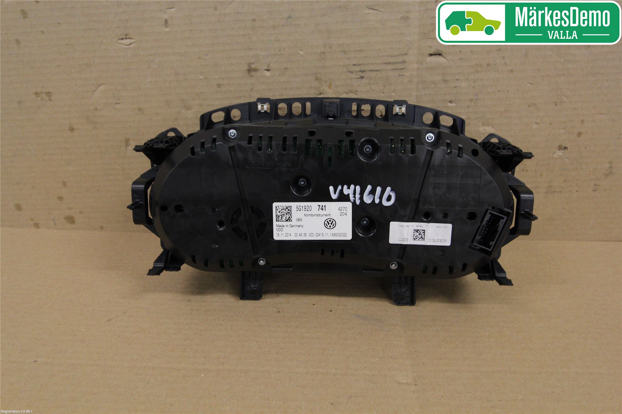 Volkswagen VW GOLF / E-GOLF VII 13-20 Instrument Komb