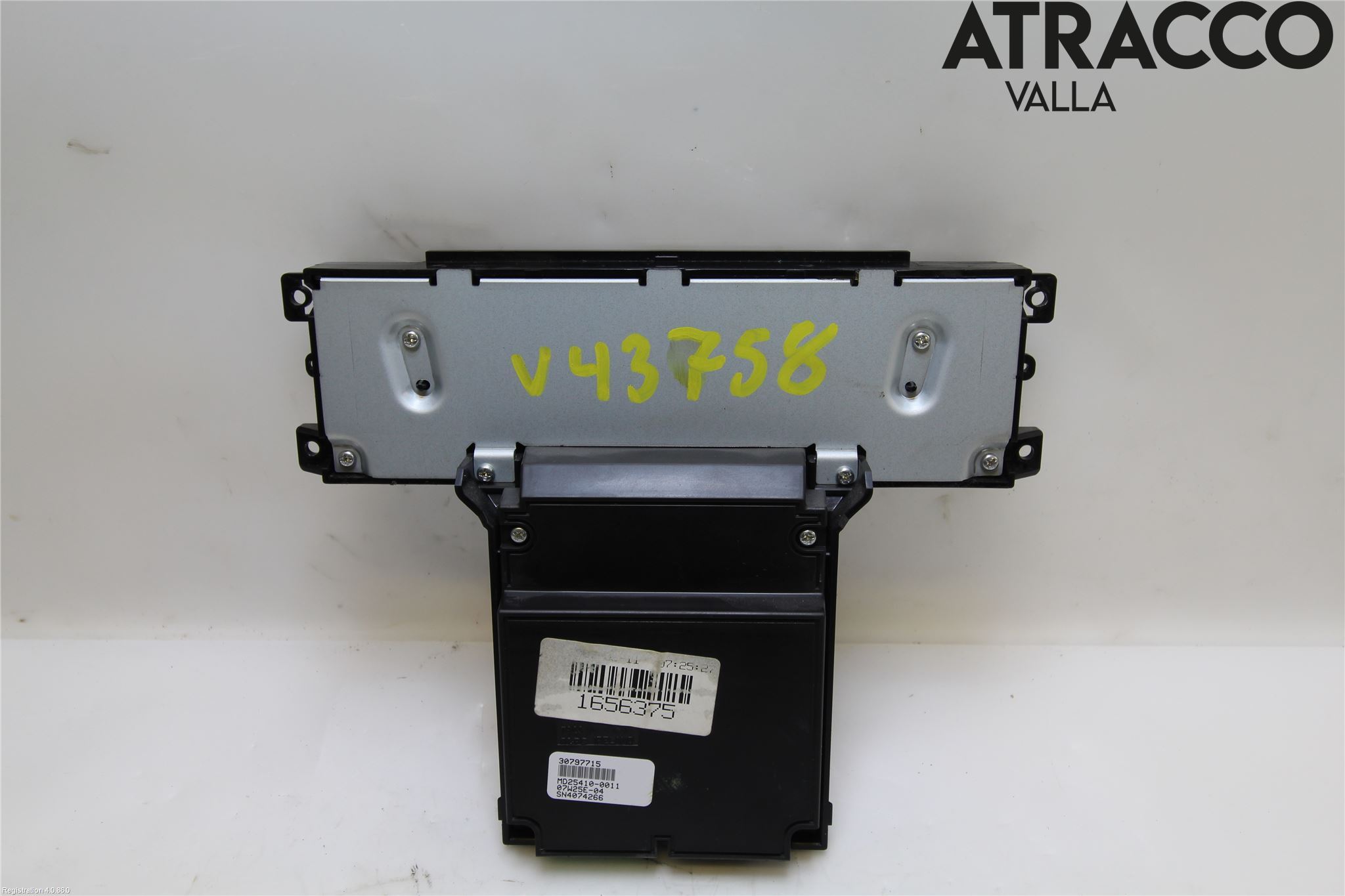 Volvo V70 08-13 Kontrolldisplay