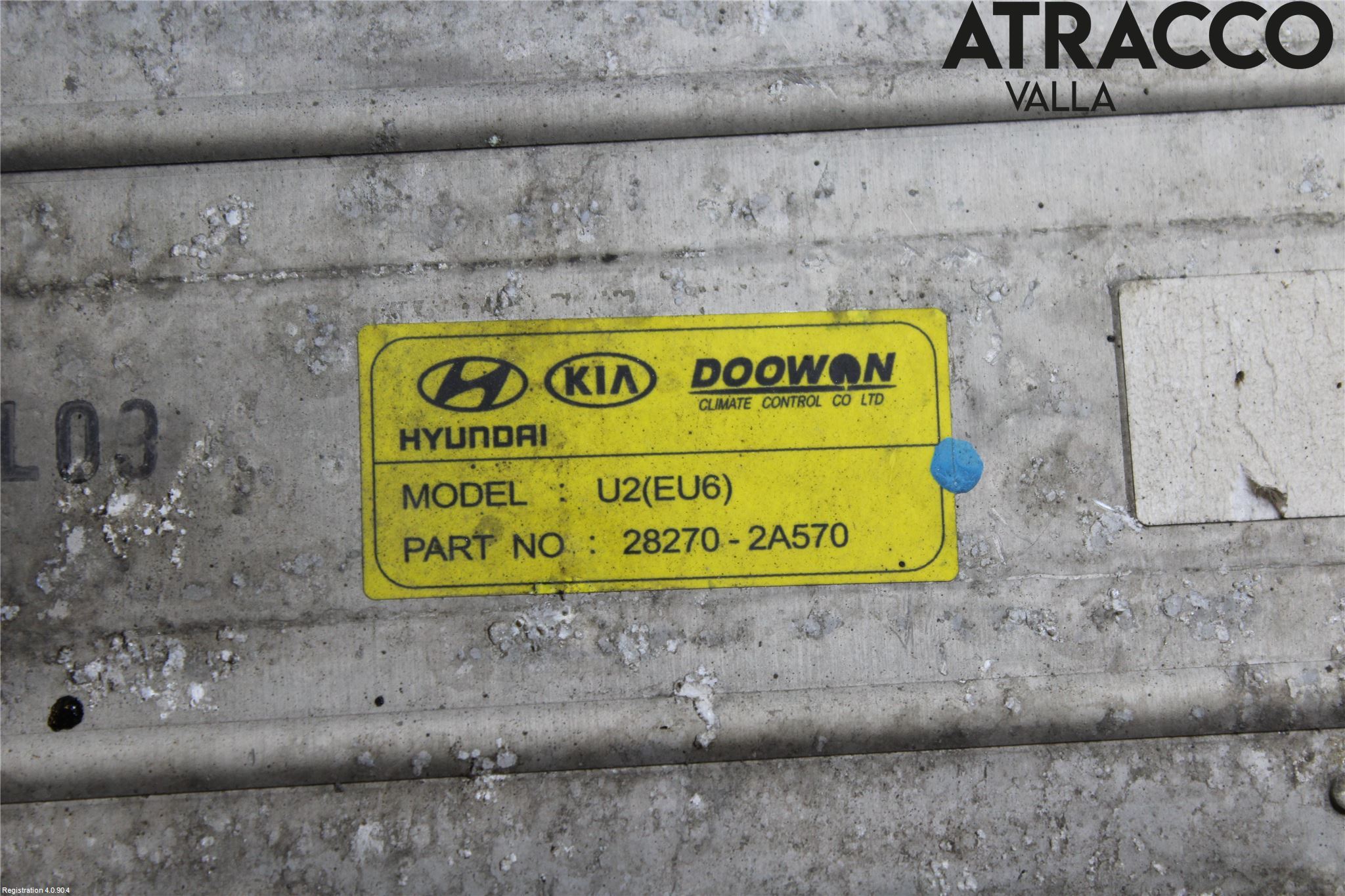 Hyundai i30 GD 13-17 Laddluft-Intercooler Kyl