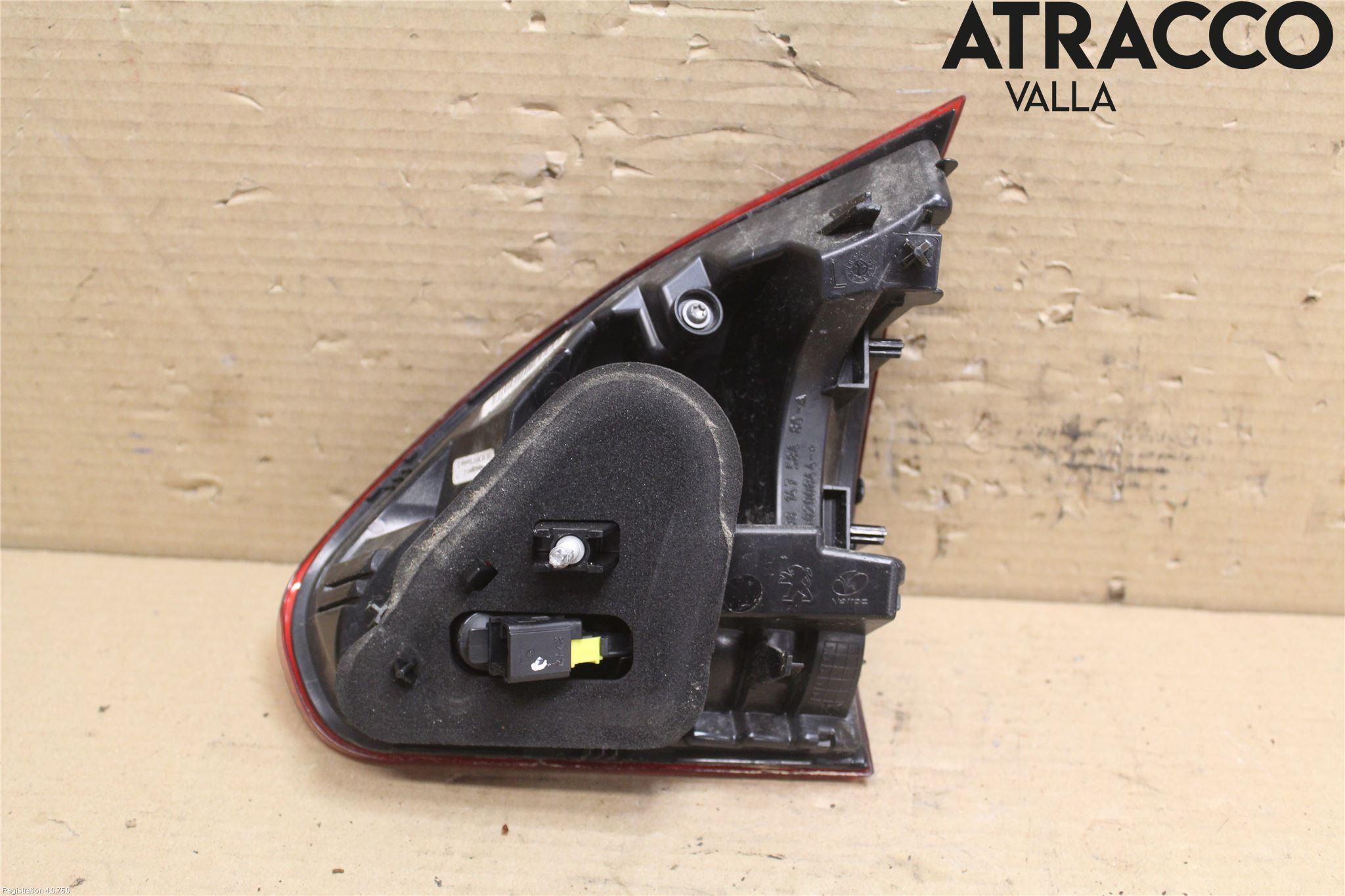 Peugeot 2008 13-20 Bakljus Lucka Vä