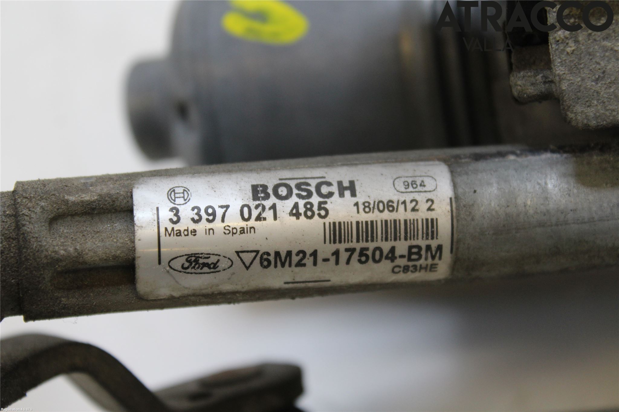 Ford GALAXY 06-15 Torkarmotor Vindruta