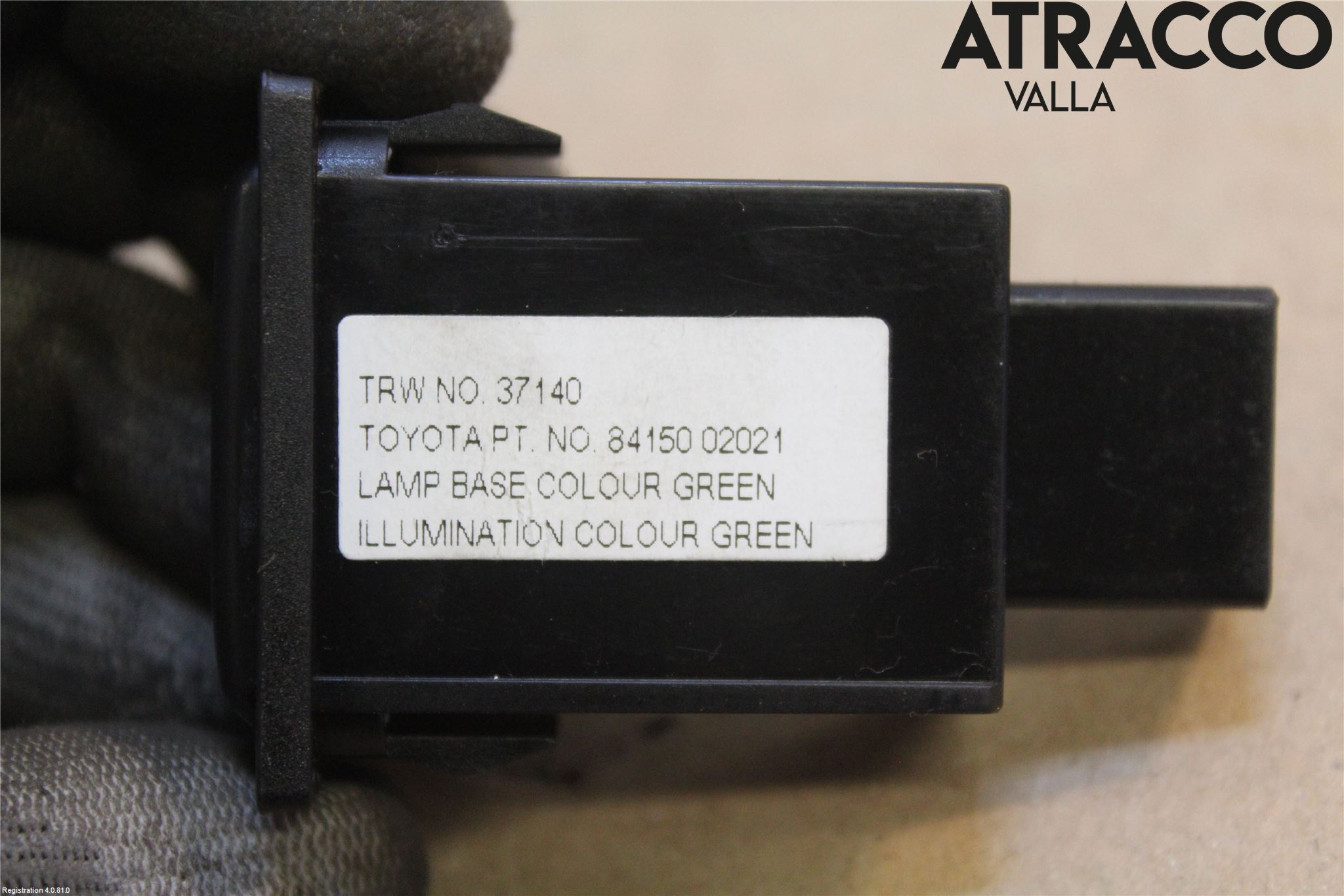 Toyota COROLLA VERSO 04-07 Strömställare Strålkastartork