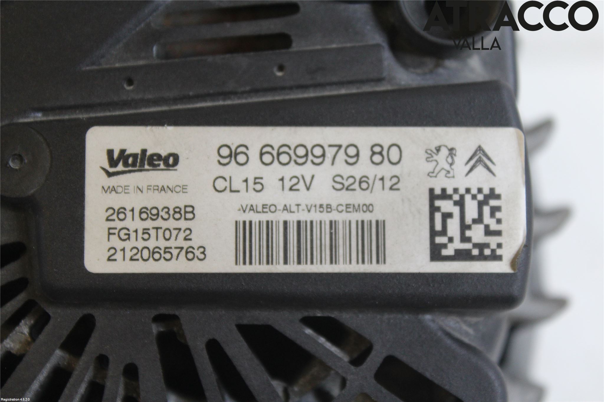 Citroen C5 08-17 Generator