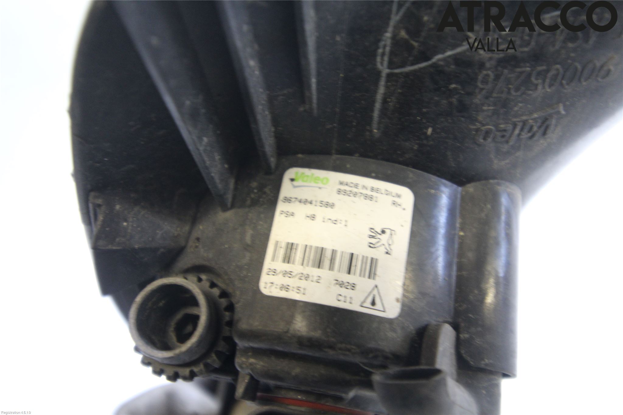 Peugeot 308 08-13 Dimljus-Varselljus Fram