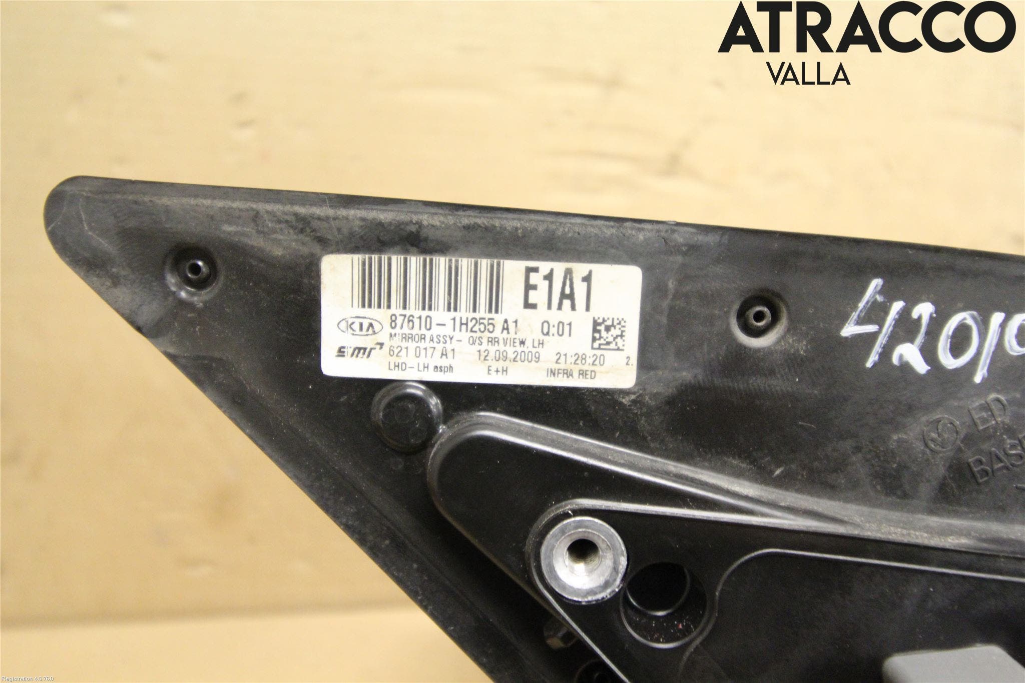 Kia CEED 06-12 Spegel Yttre El Vä