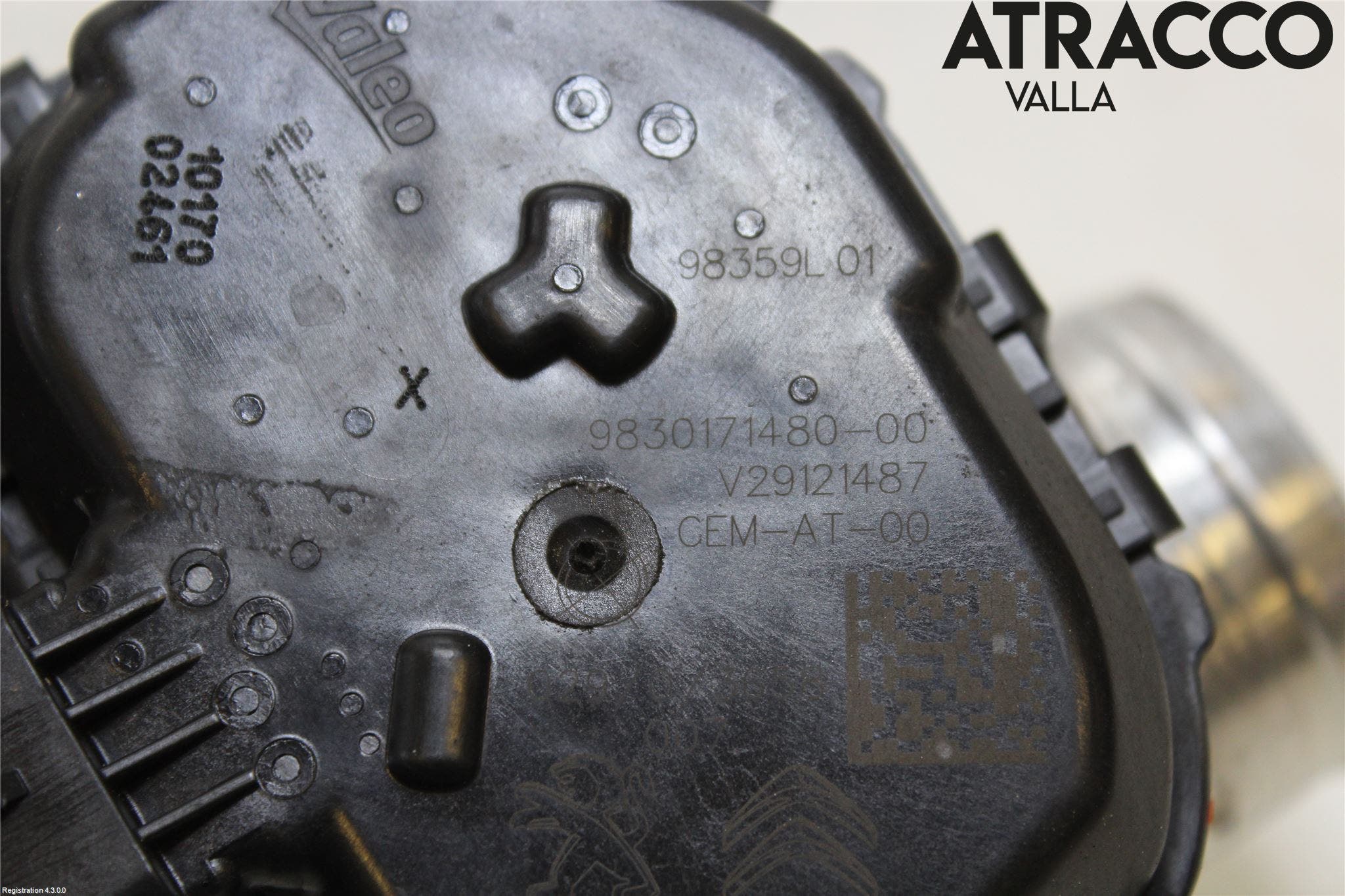 Peugeot 3008 17-24 Injspjällhus