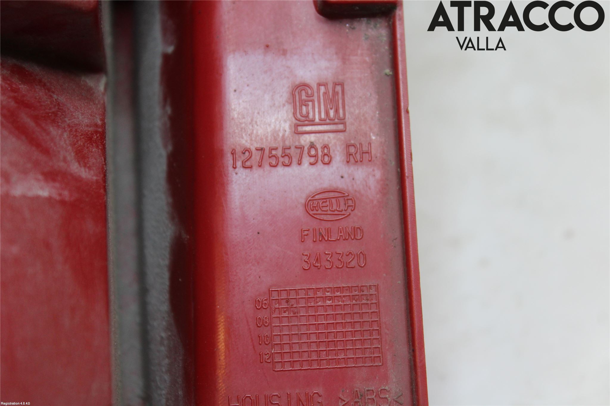 Saab 9-5     06-10 Bakljus Höger