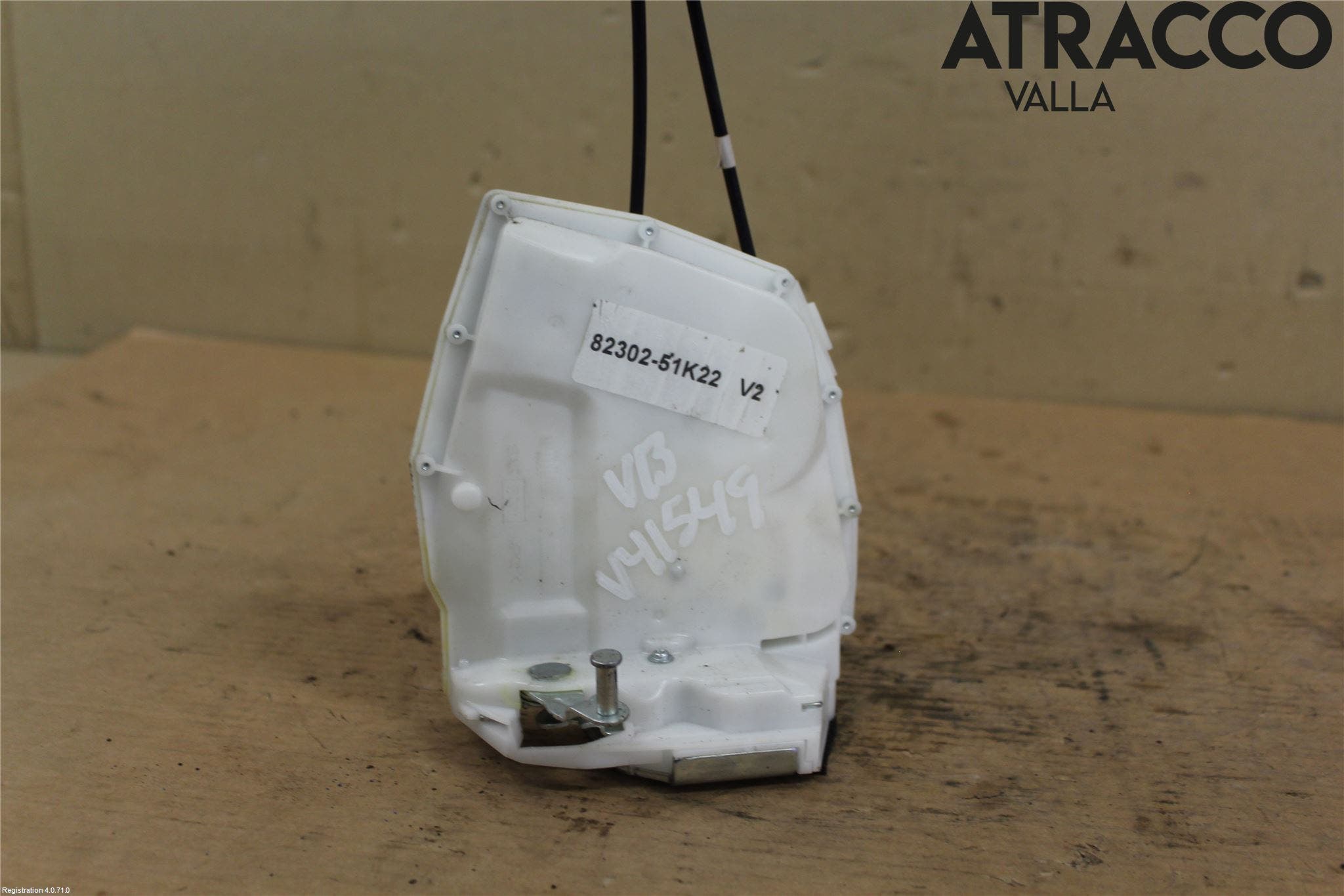 Suzuki SPLASH Låskista-Dörrlås