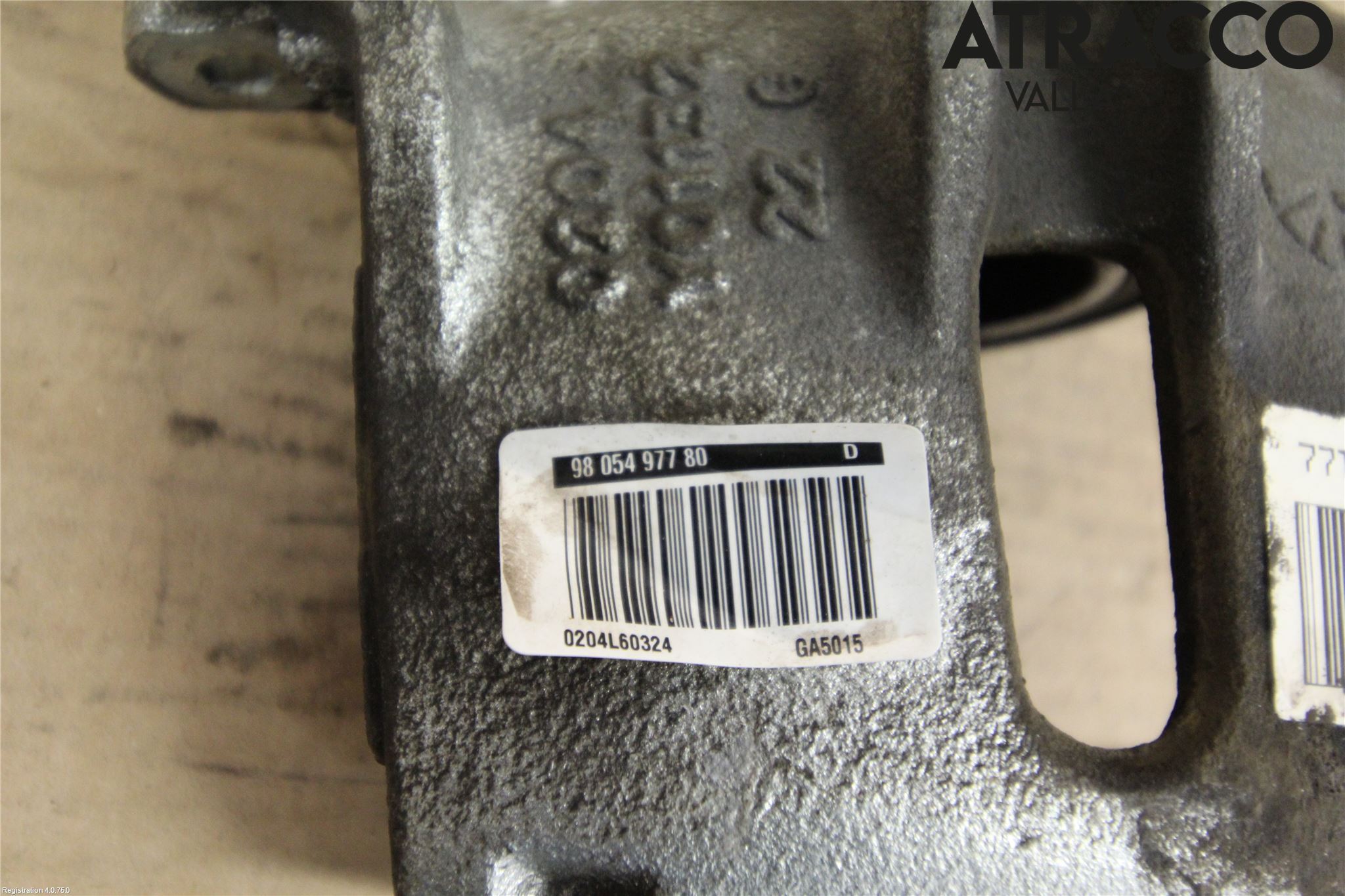 Peugeot 2008 13-20 Bromsok Fram Höger