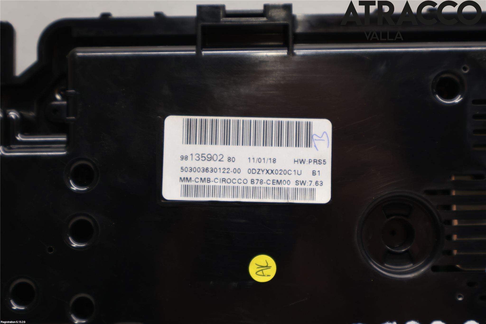 Citroen C4 GRAND PICASSO 14-18 Instrument Komb