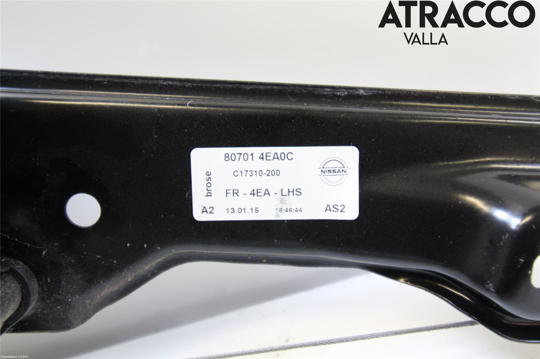 Nissan QASHQAI 14-17 Fönsterhiss El Kompl