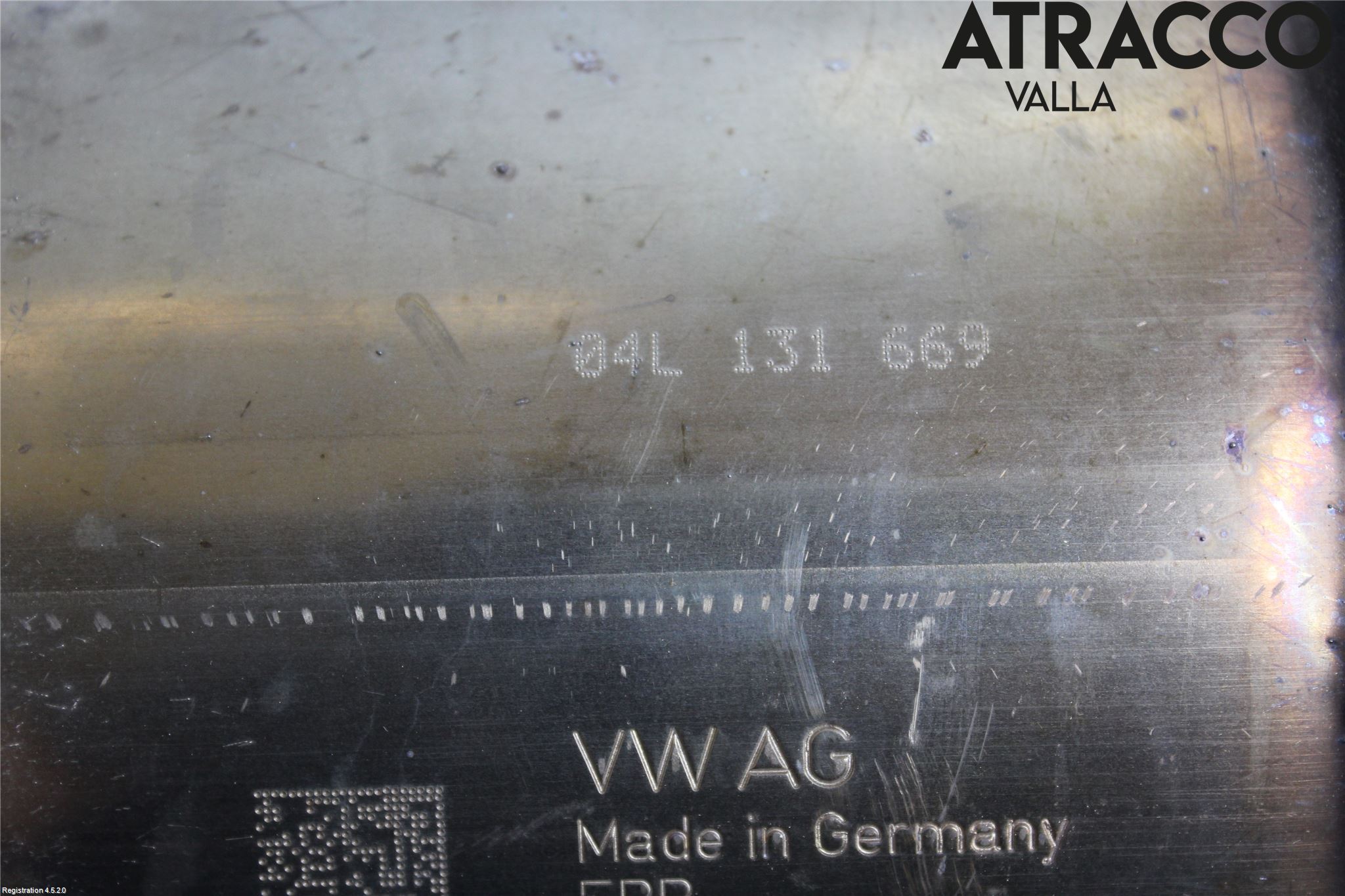 Volkswagen VW GOLF / E-GOLF VII 13-20 Avgas Partikelfilter