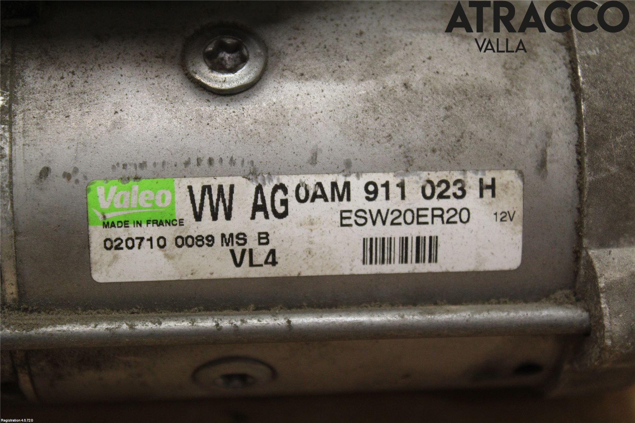 Volkswagen VW GOLF PLUS/CROSS GOLF 04-14 Startmotor Diesel