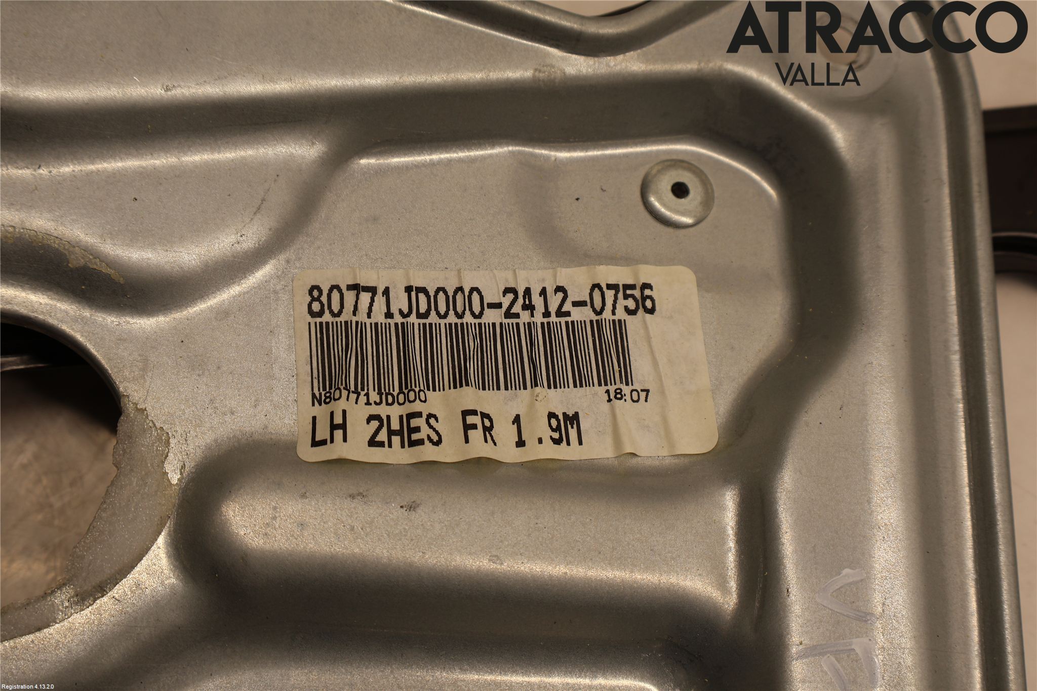 Nissan QASHQAI 10-14 Fönsterhiss El Kompl