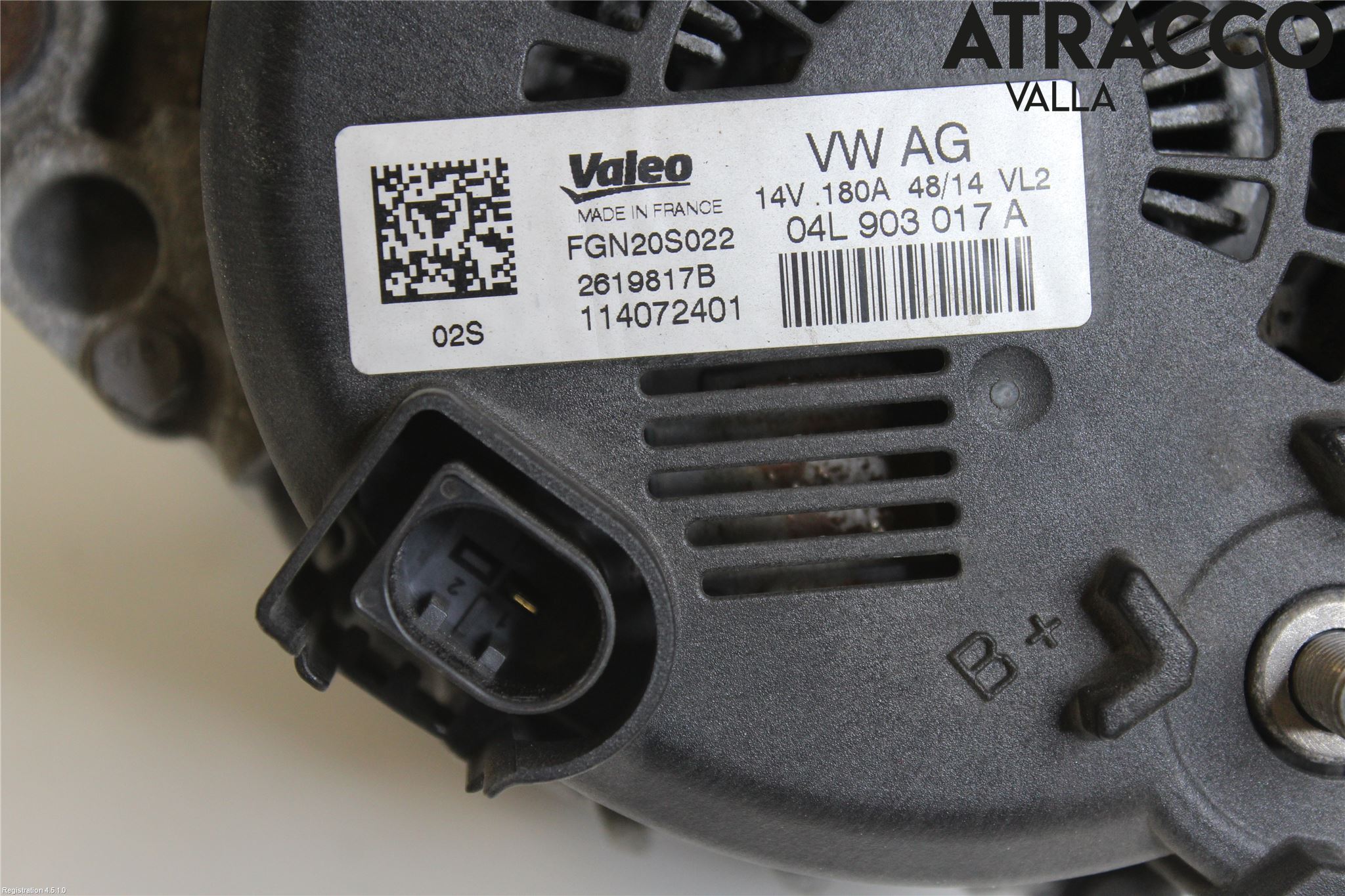 Audi A5 07-16 Generator