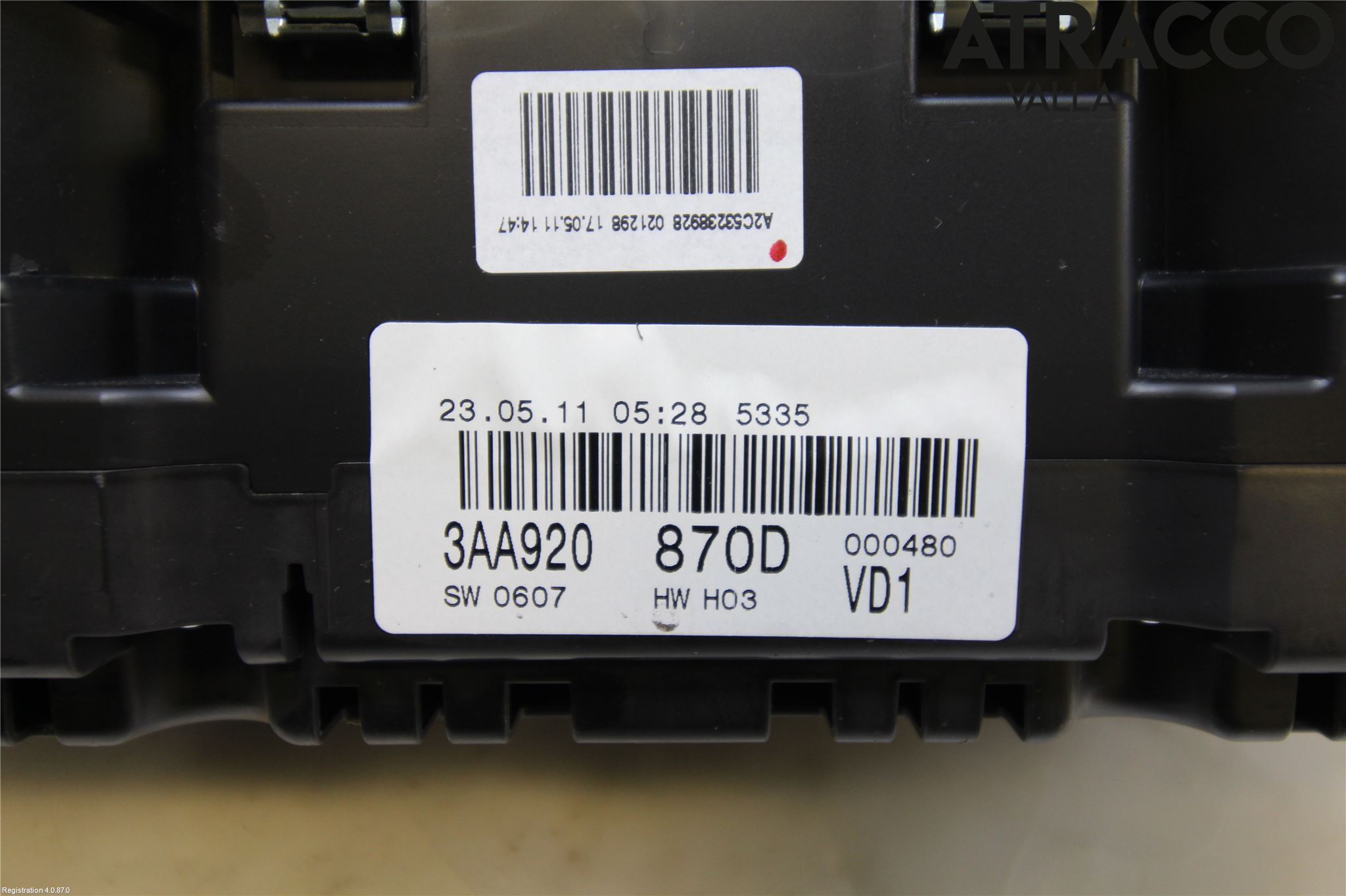 Volkswagen VW PASSAT 11-14 Instrument Komb