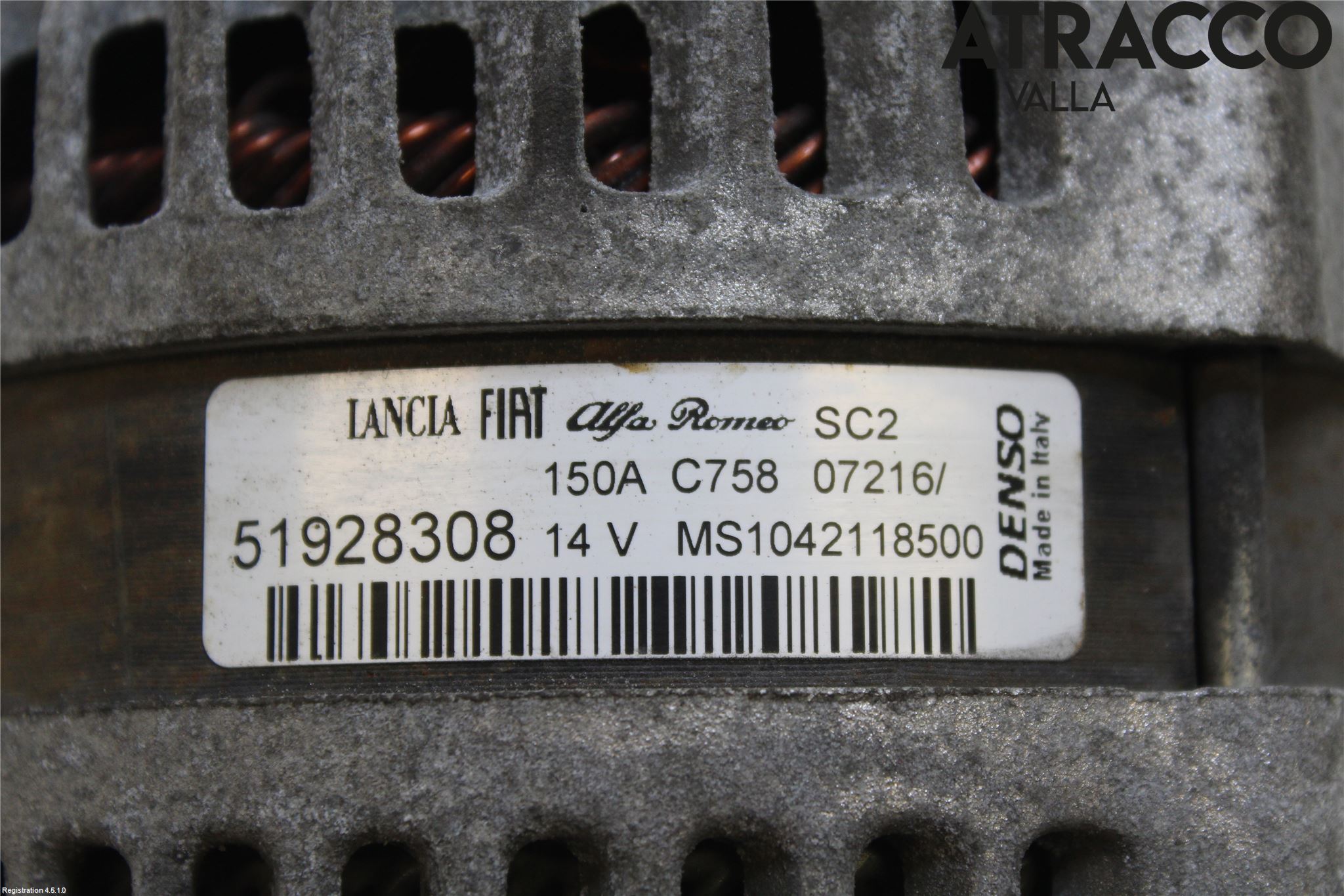 Alfa GIULIETTA Generator
