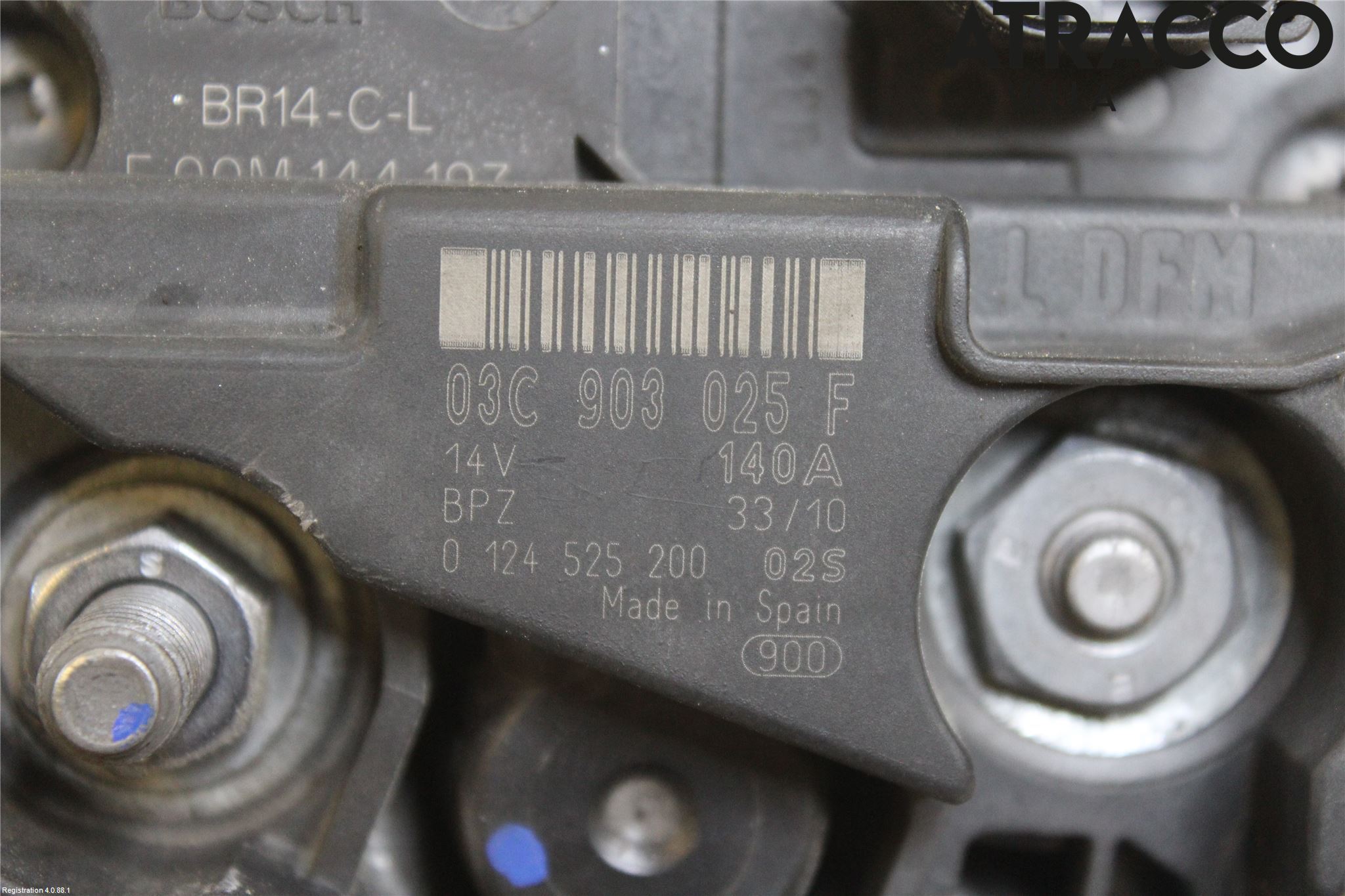 Volkswagen VW GOLF VI 09-13 Generator