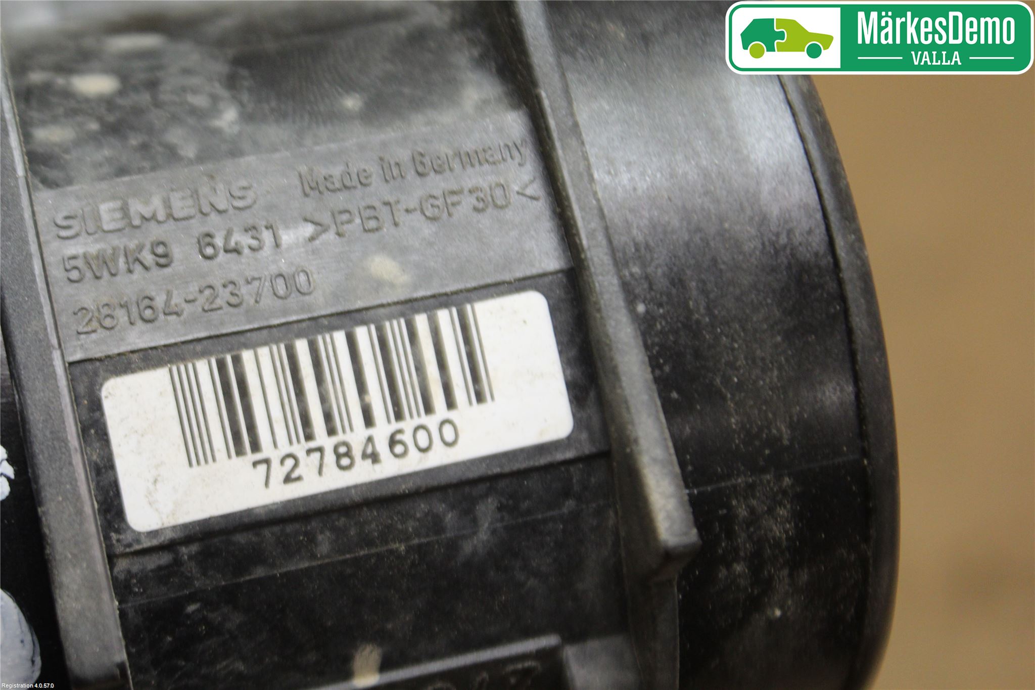 Hyundai ELANTRA HD 04-10 Injluftmassamätare